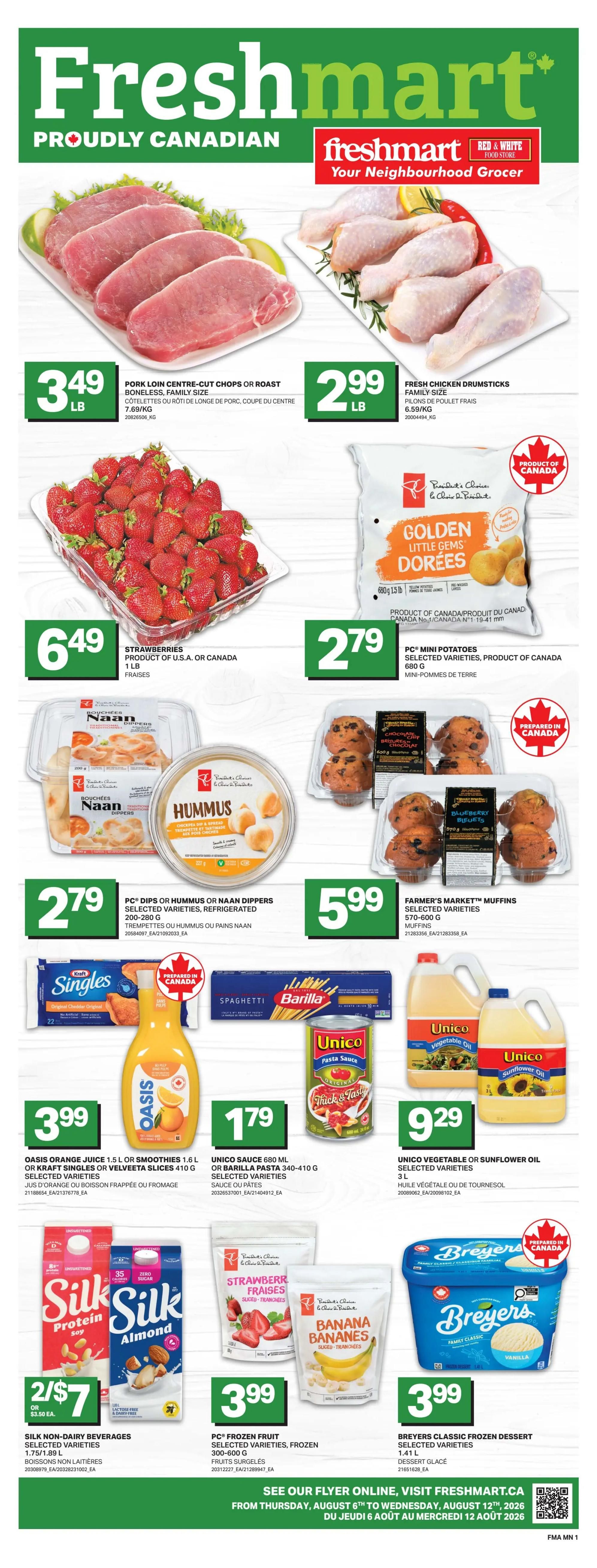 Freshmart (Atlantic) Flyer August 6 to 12