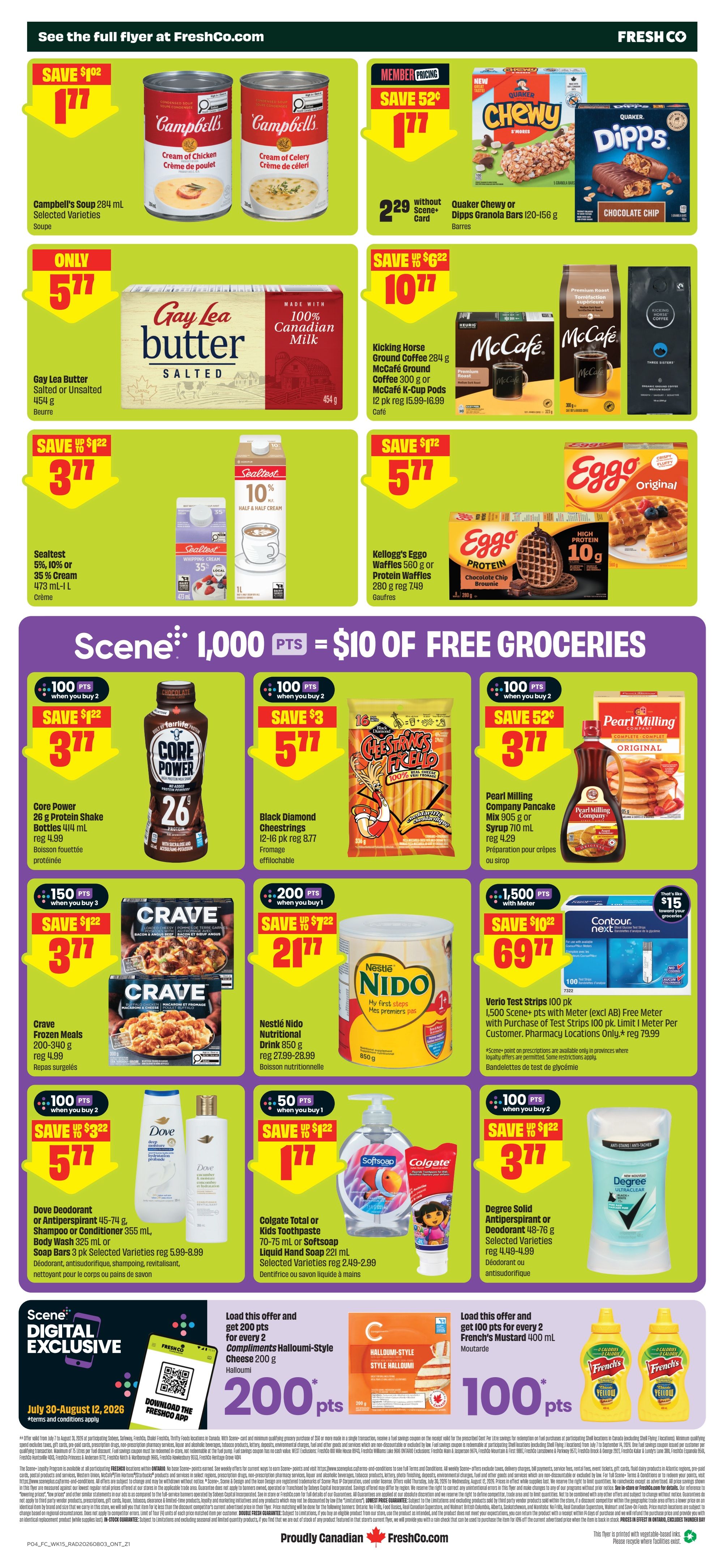 FreshCo (ON) Flyer August 6 to 12