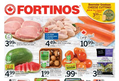 Fortinos Flyer August 6 to 12