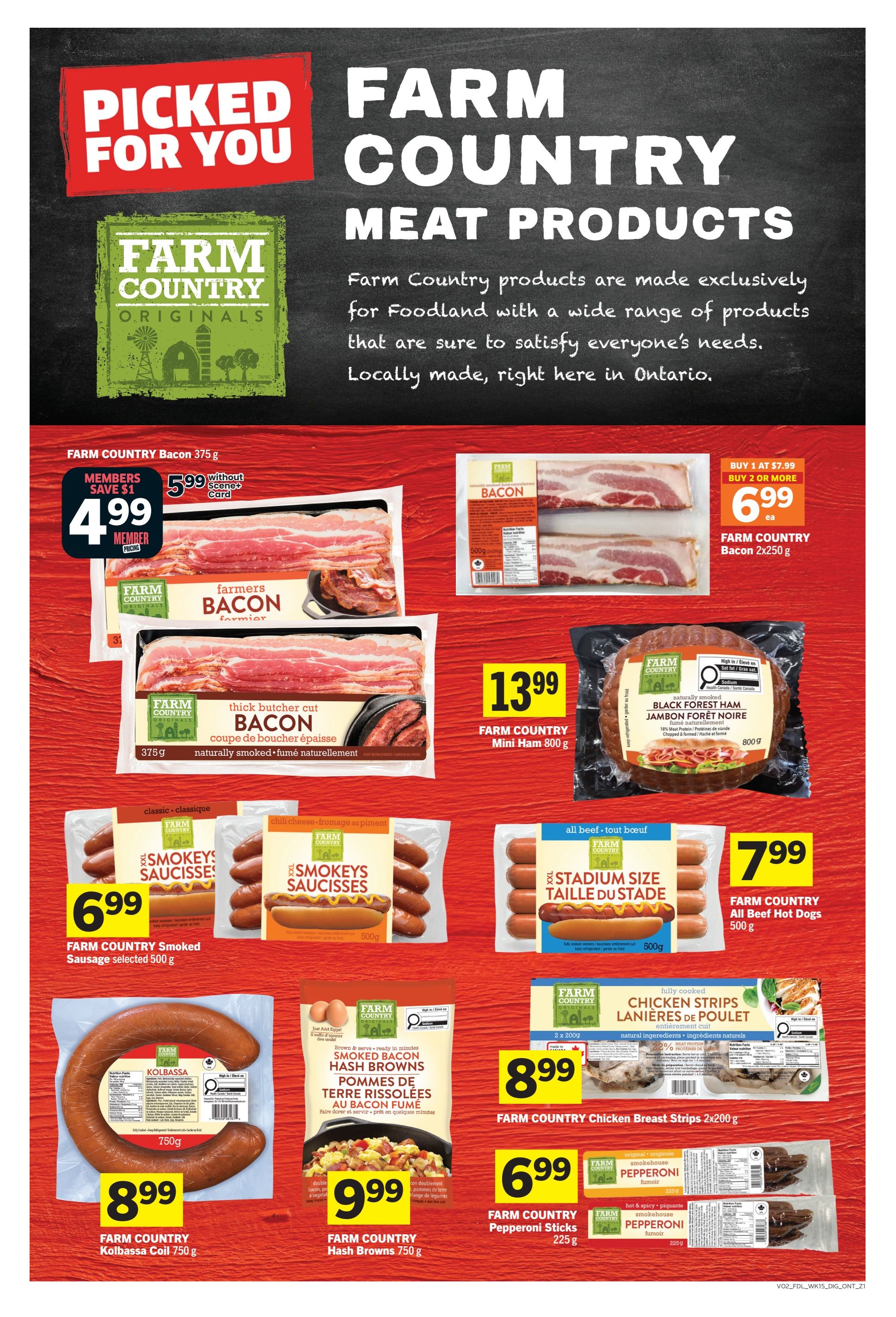 Foodland (ON) Flyer August 6 to 12