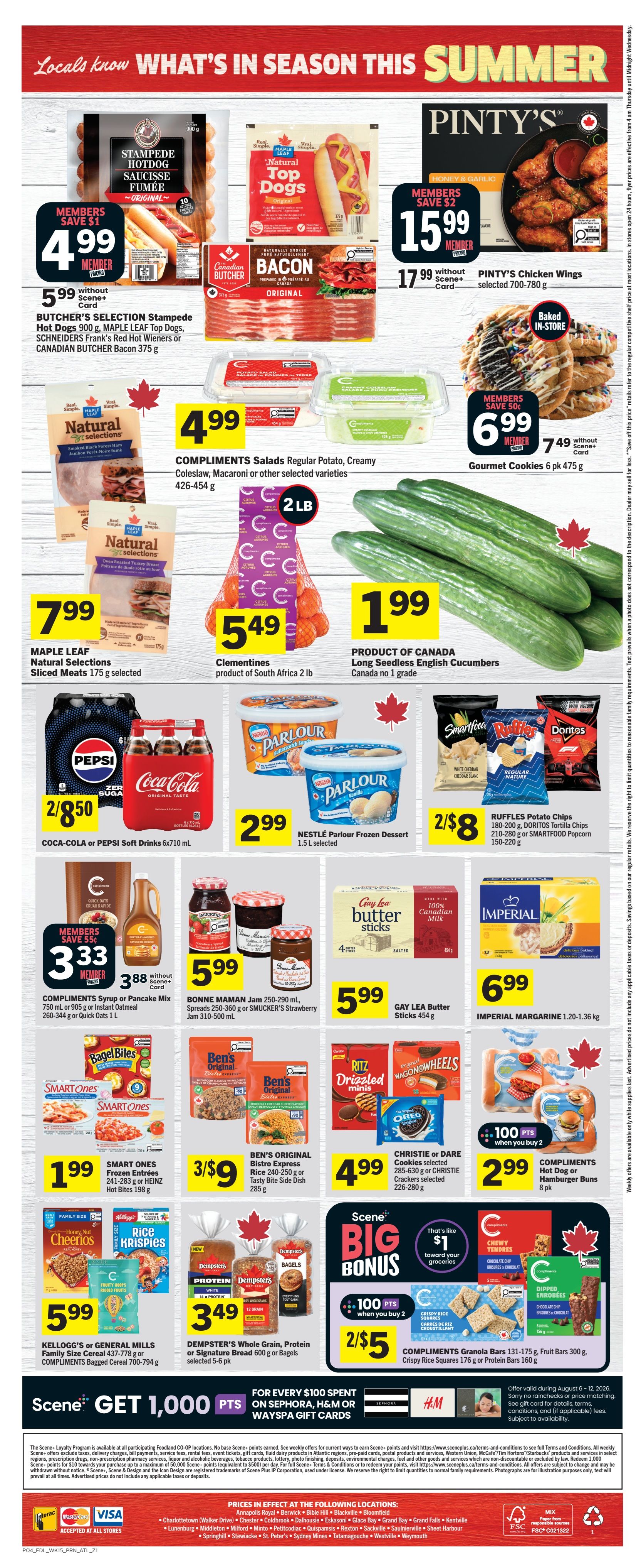 Foodland (Atlantic) Flyer August 6 to 12