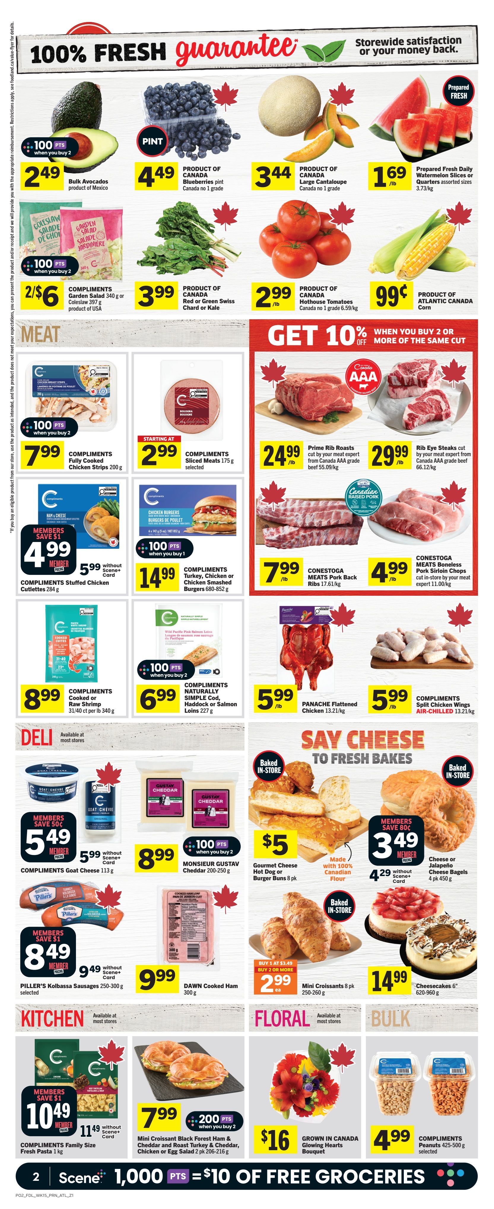 Foodland (Atlantic) Flyer August 6 to 12