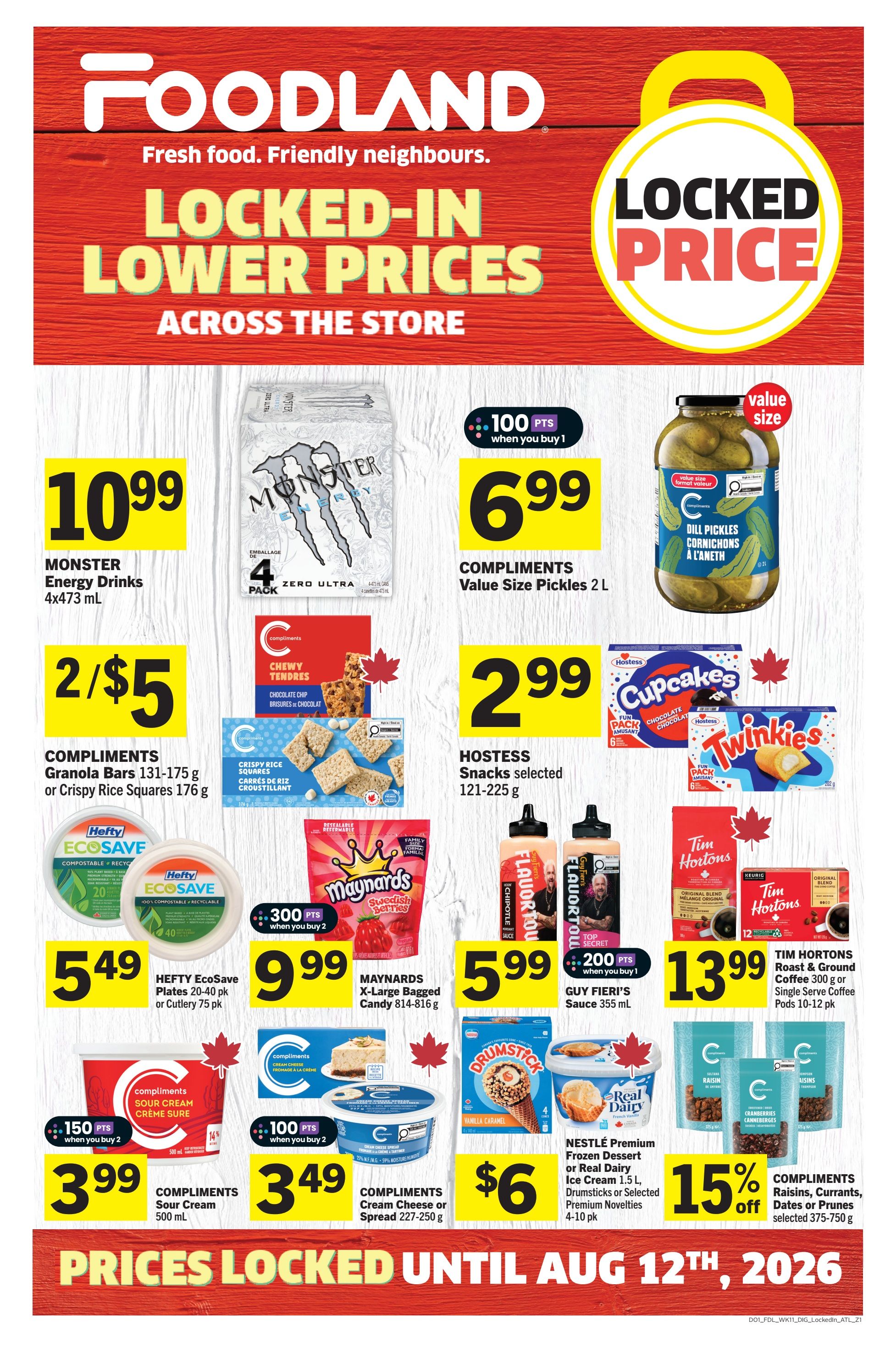 Foodland Co-op Flyer August 6 to 12