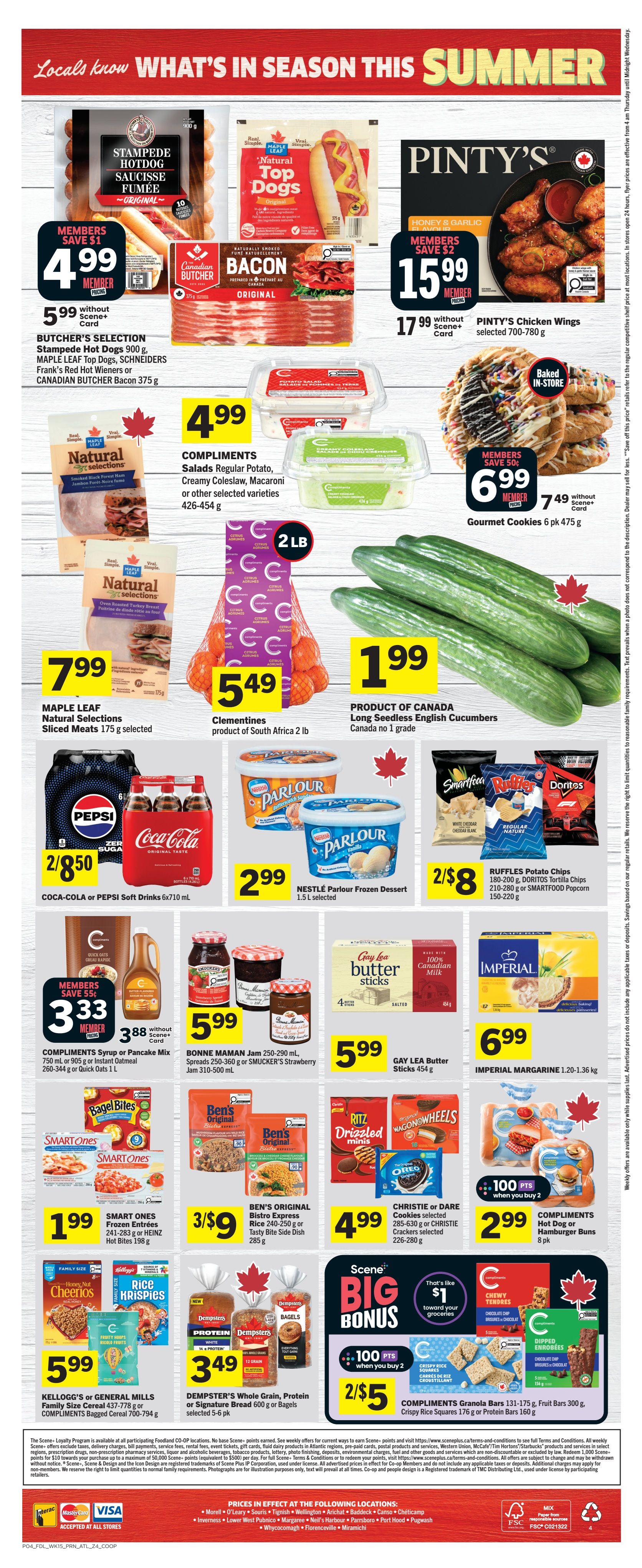 Foodland Co-op Flyer August 6 to 12