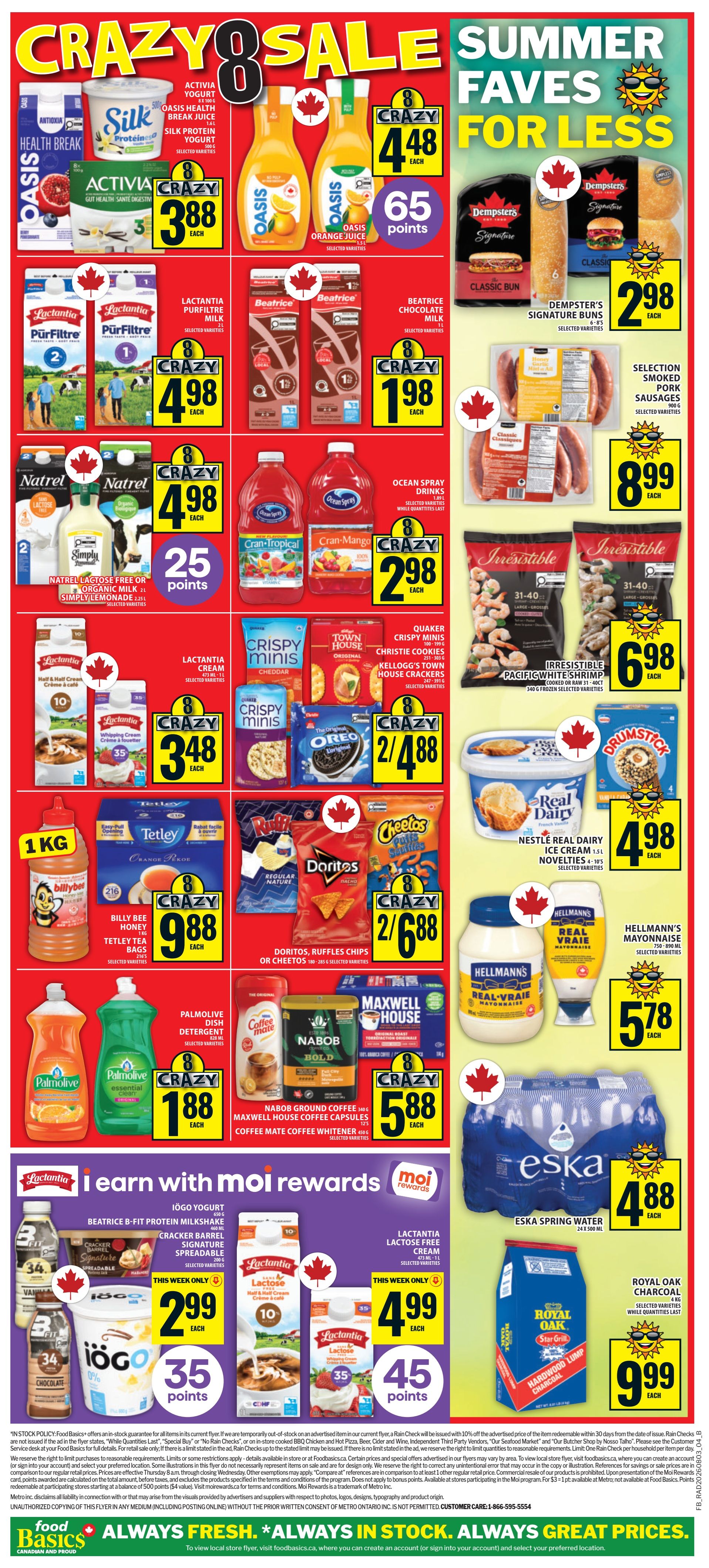 Food Basics Flyer August 6 to 12