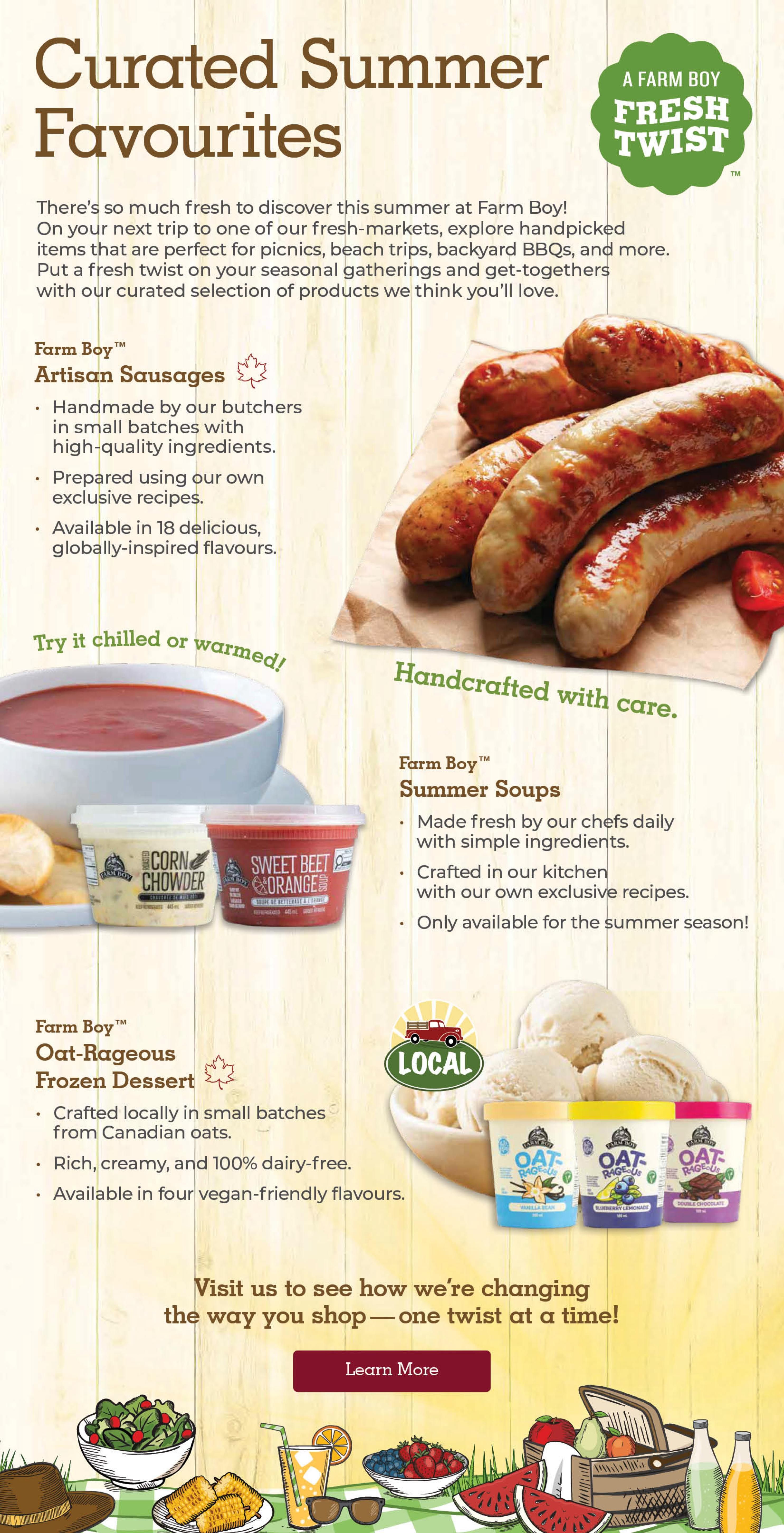 Farm Boy Flyer August 6 to 12