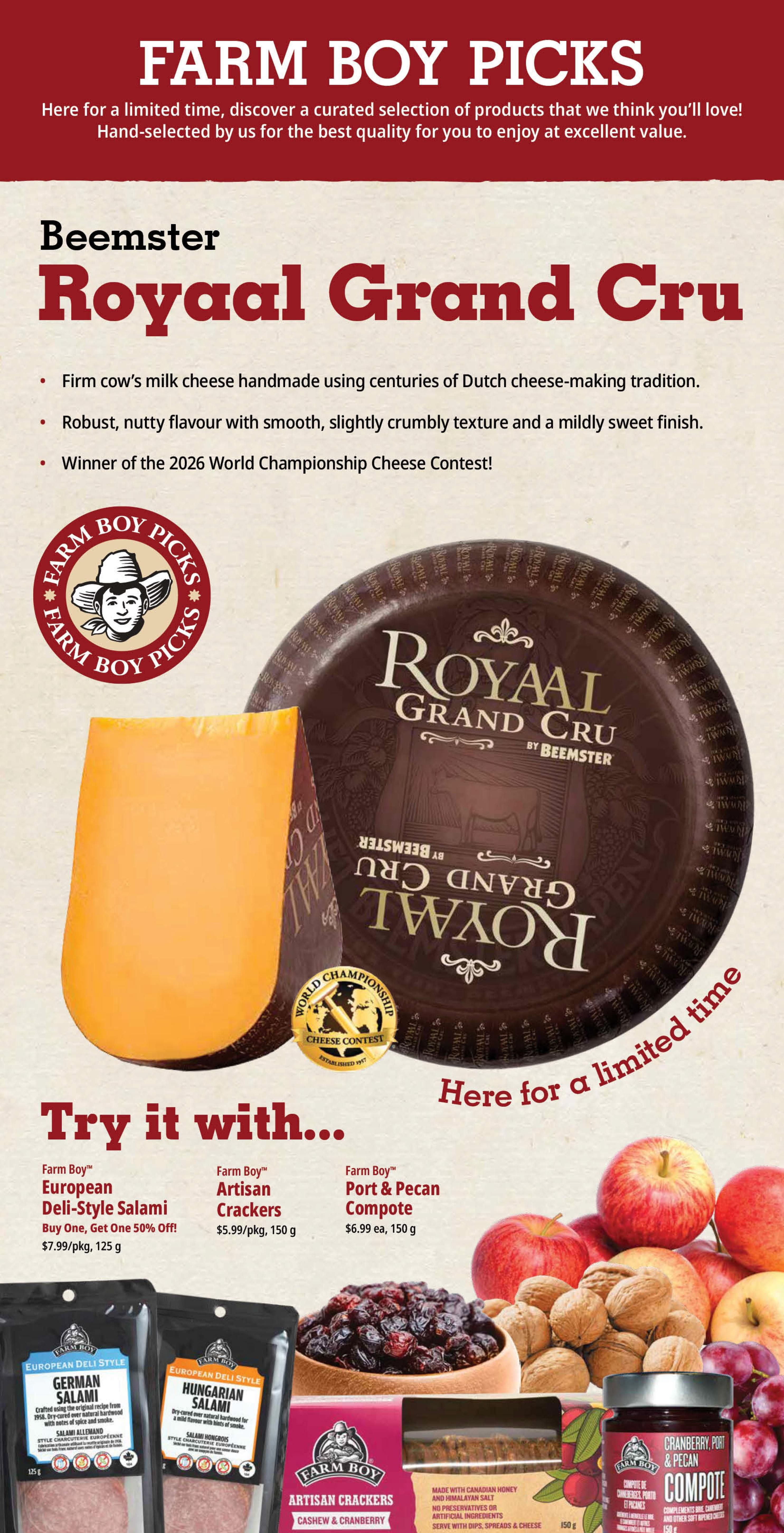 Farm Boy Flyer August 6 to 12