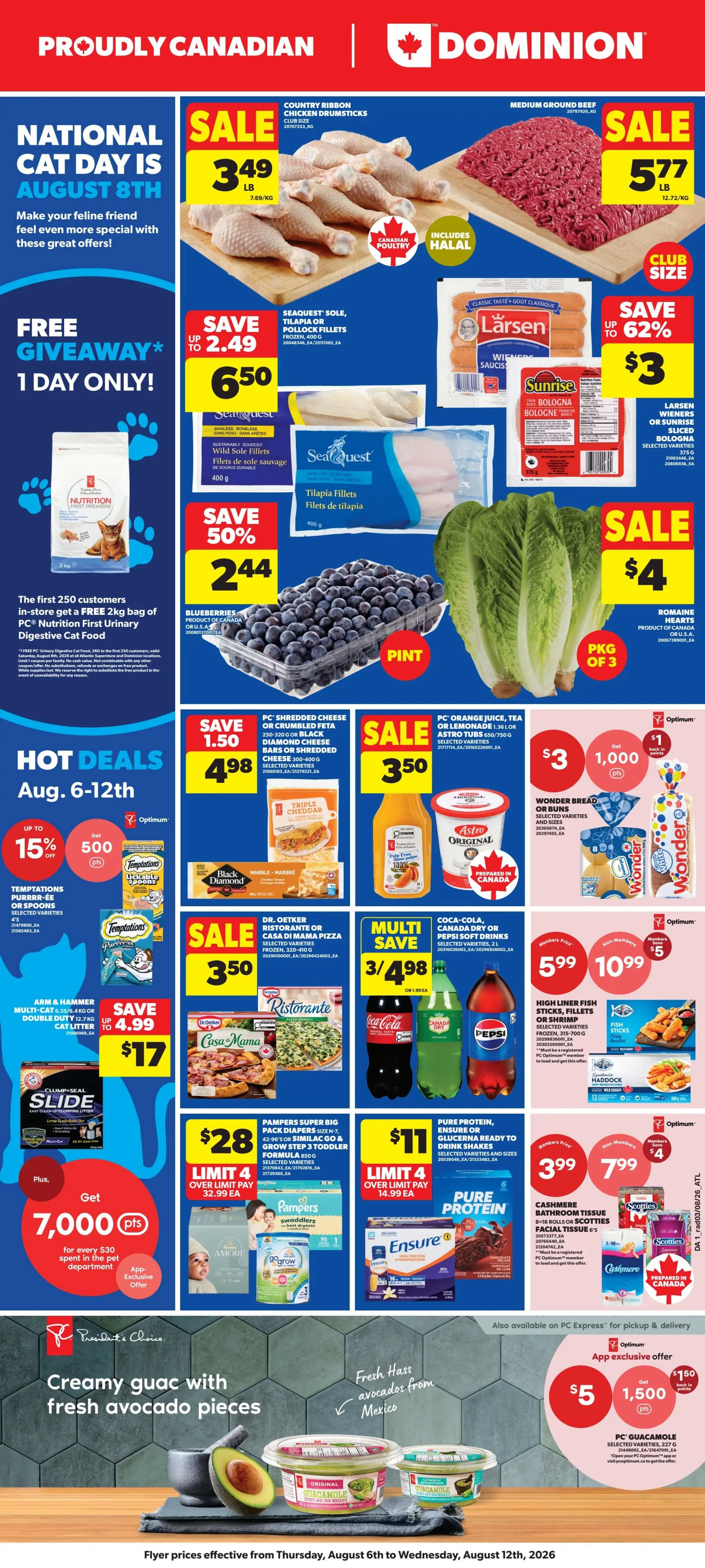 Dominion Flyer August 6 to 12