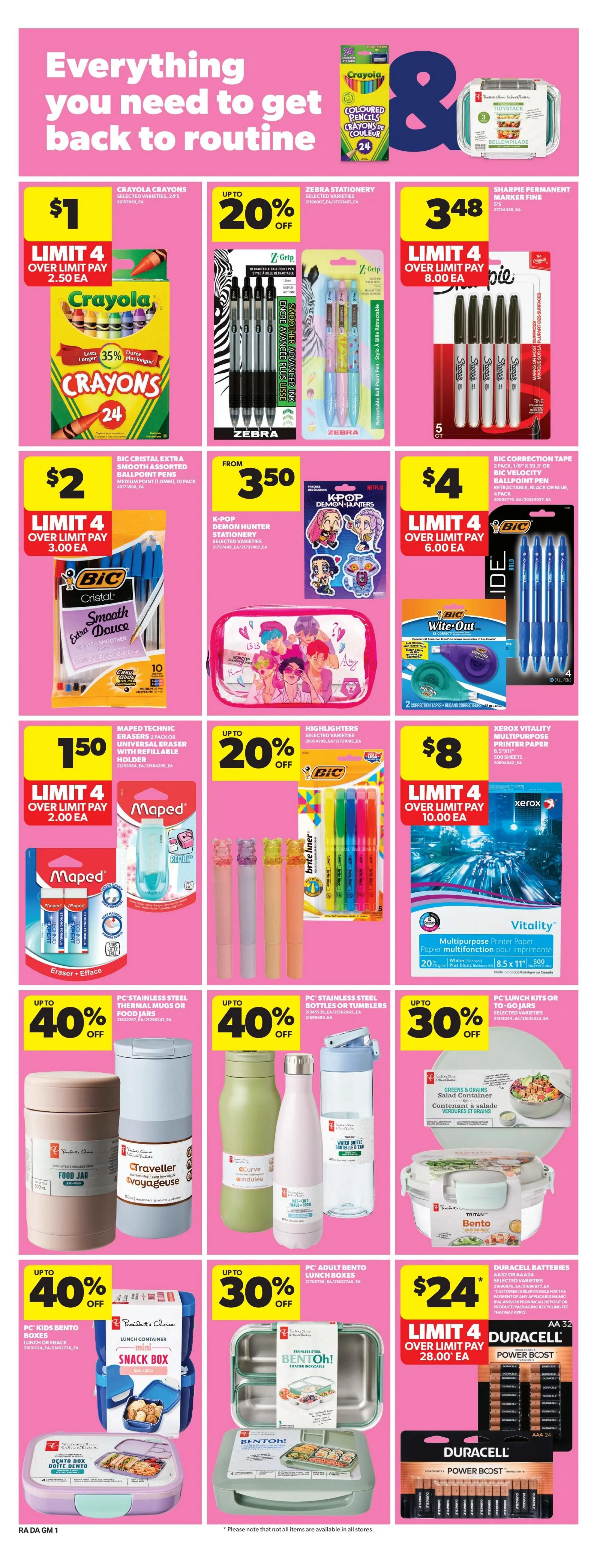 Dominion Flyer August 6 to 12