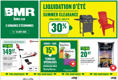 BMR Flyer August 6 to 12