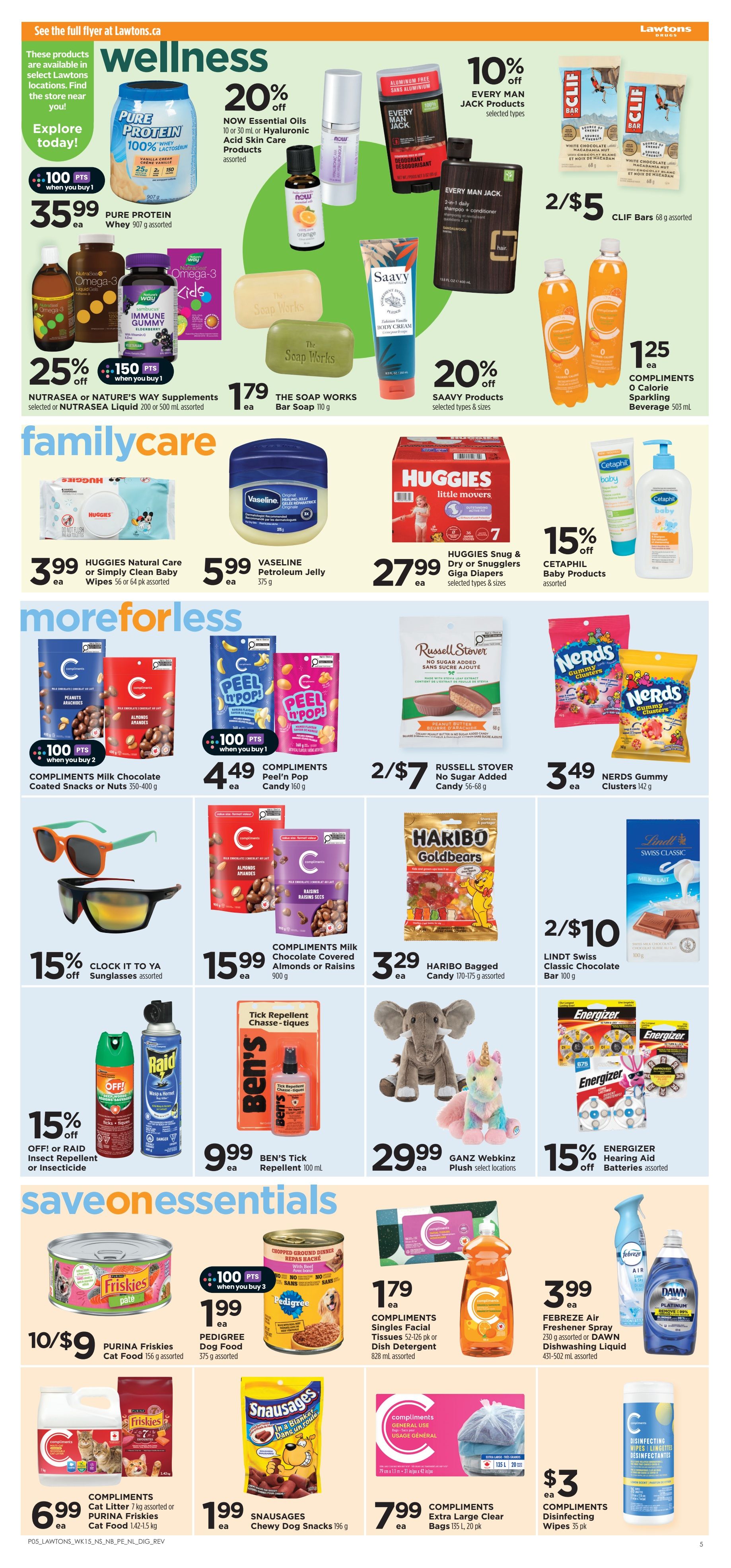 Lawtons Drugs (NS) Flyer August 7 to 13