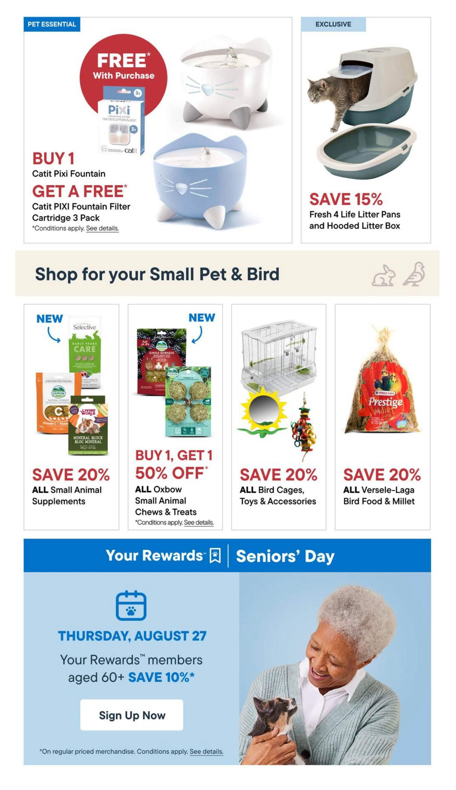 Tisol Pet Nutrition & Supply Stores Flyer August 6 to 19