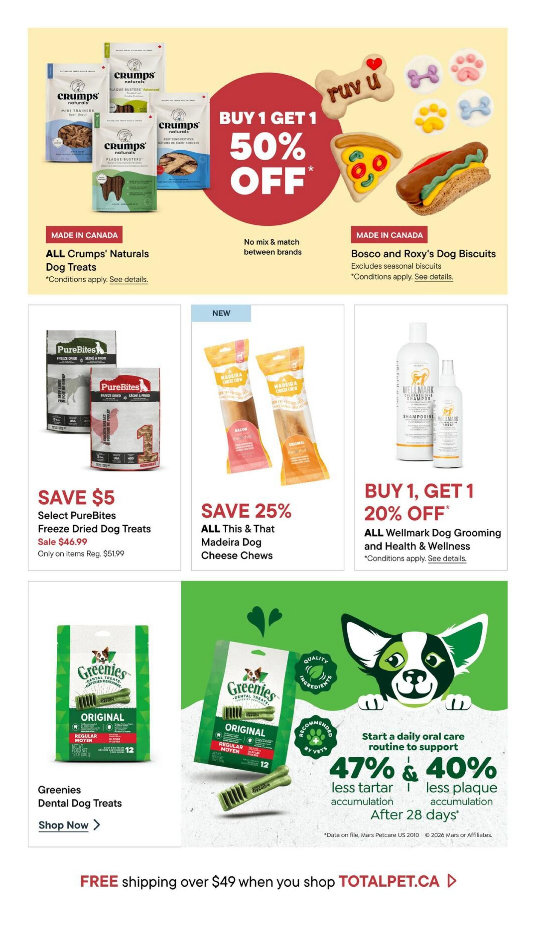 Total Pet Flyer August 6 to 19