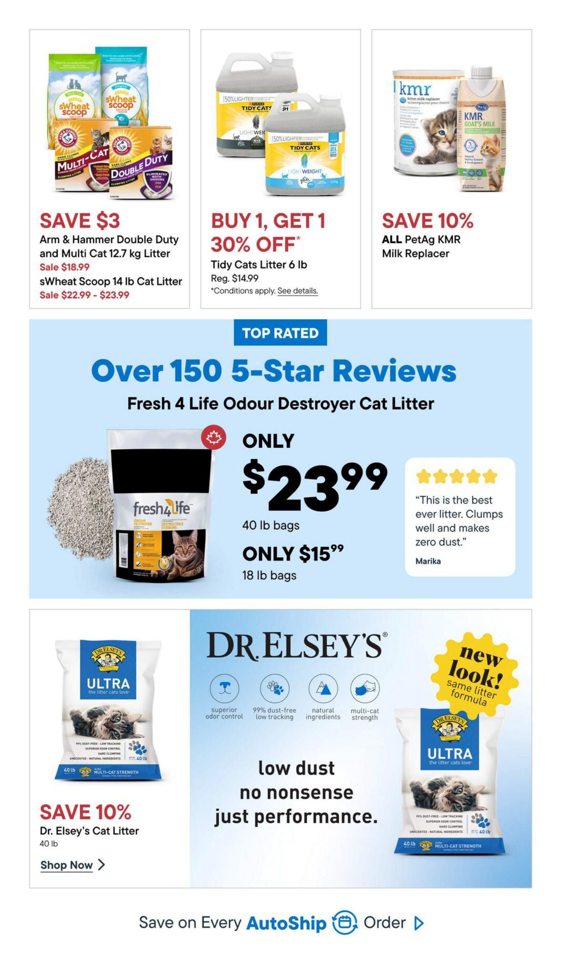 Total Pet Flyer August 6 to 19