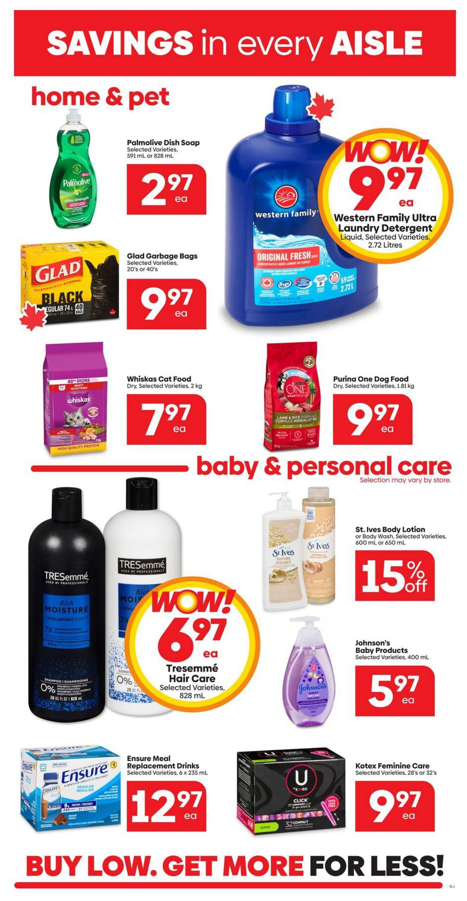Buy-Low Foods Flyer August 6 to 12