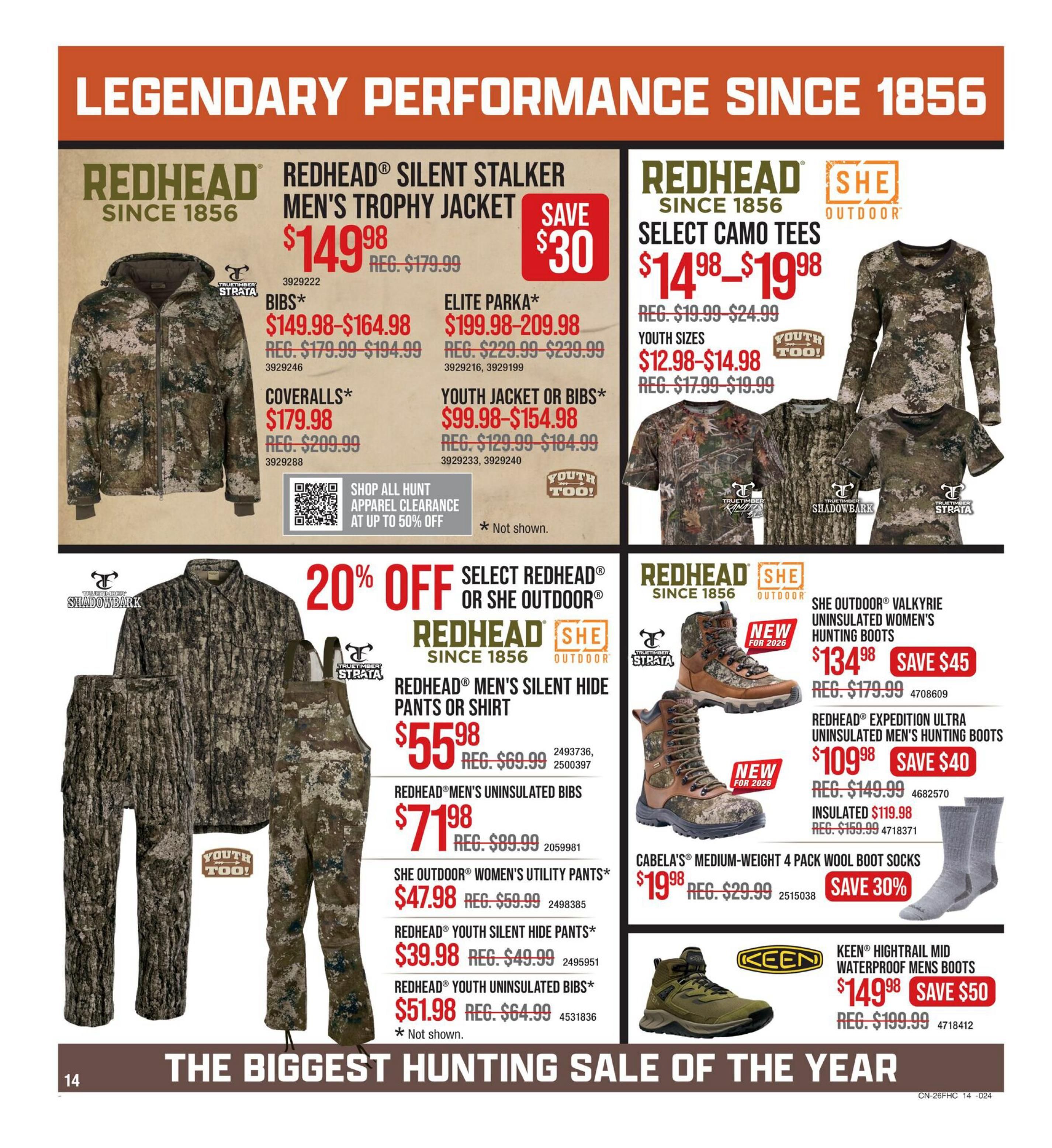 Cabela's Flyer August 6 to 26