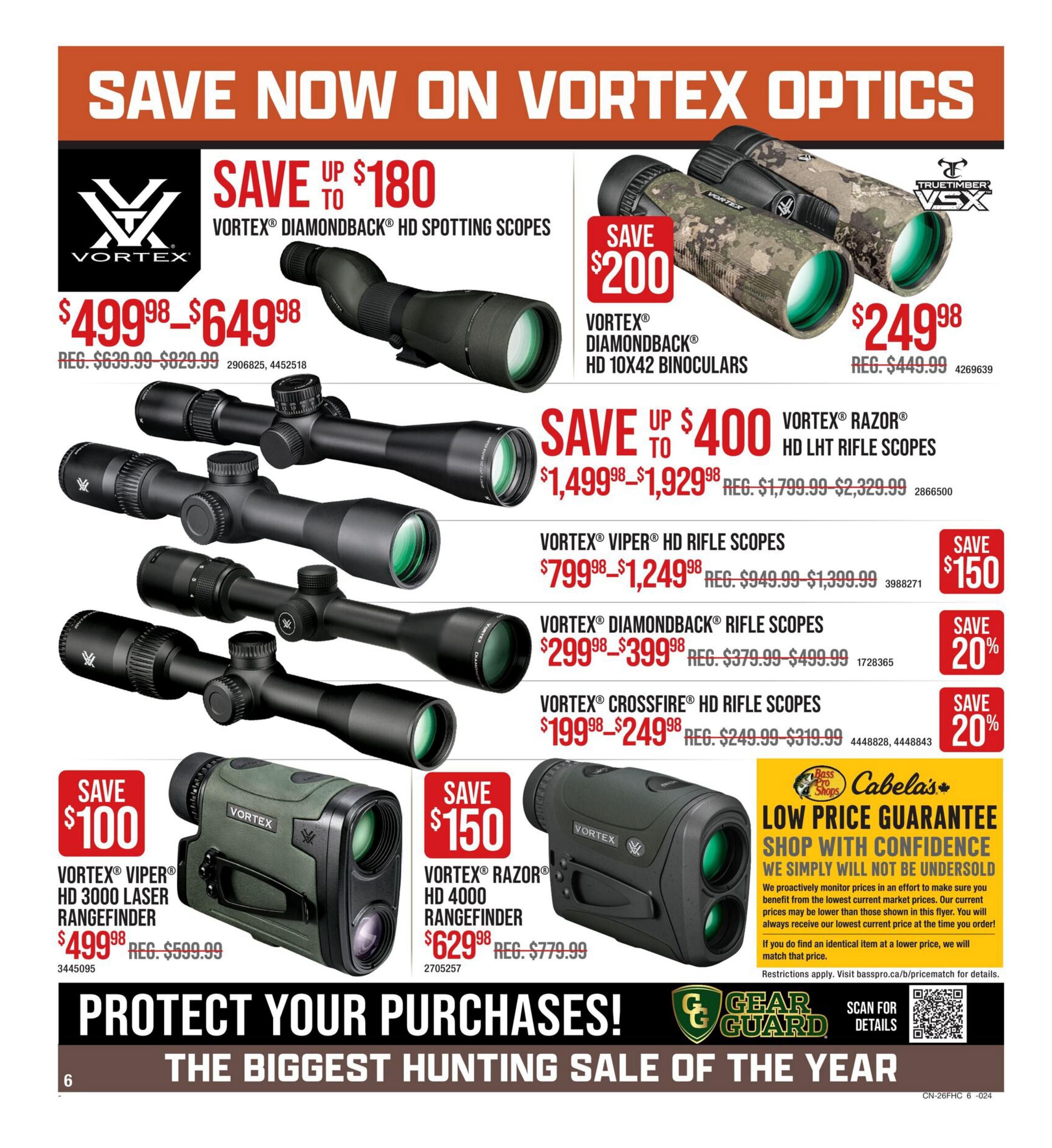 Cabela's Flyer August 6 to 26