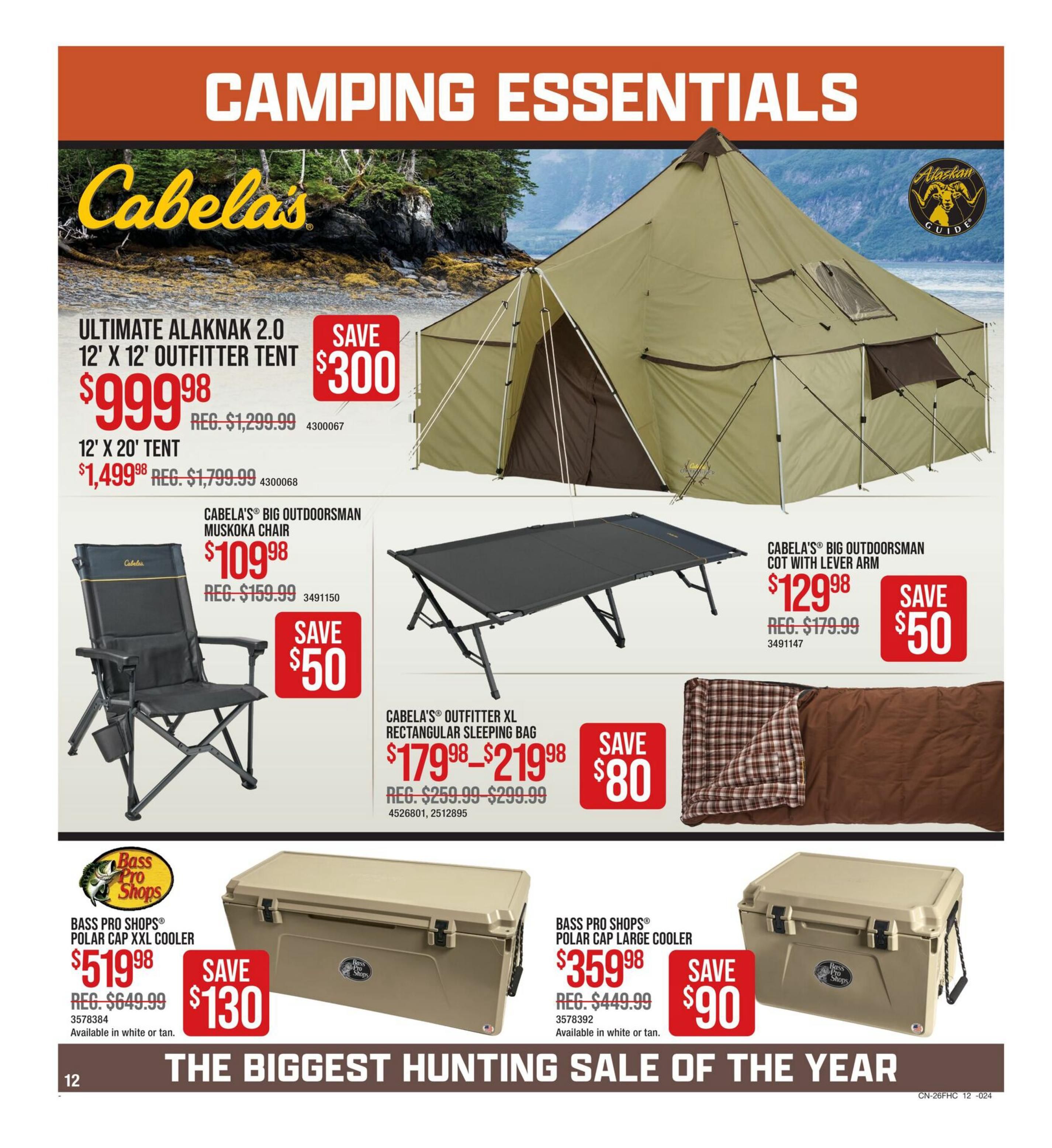 Bass Pro Shops Flyer August 6 to 26