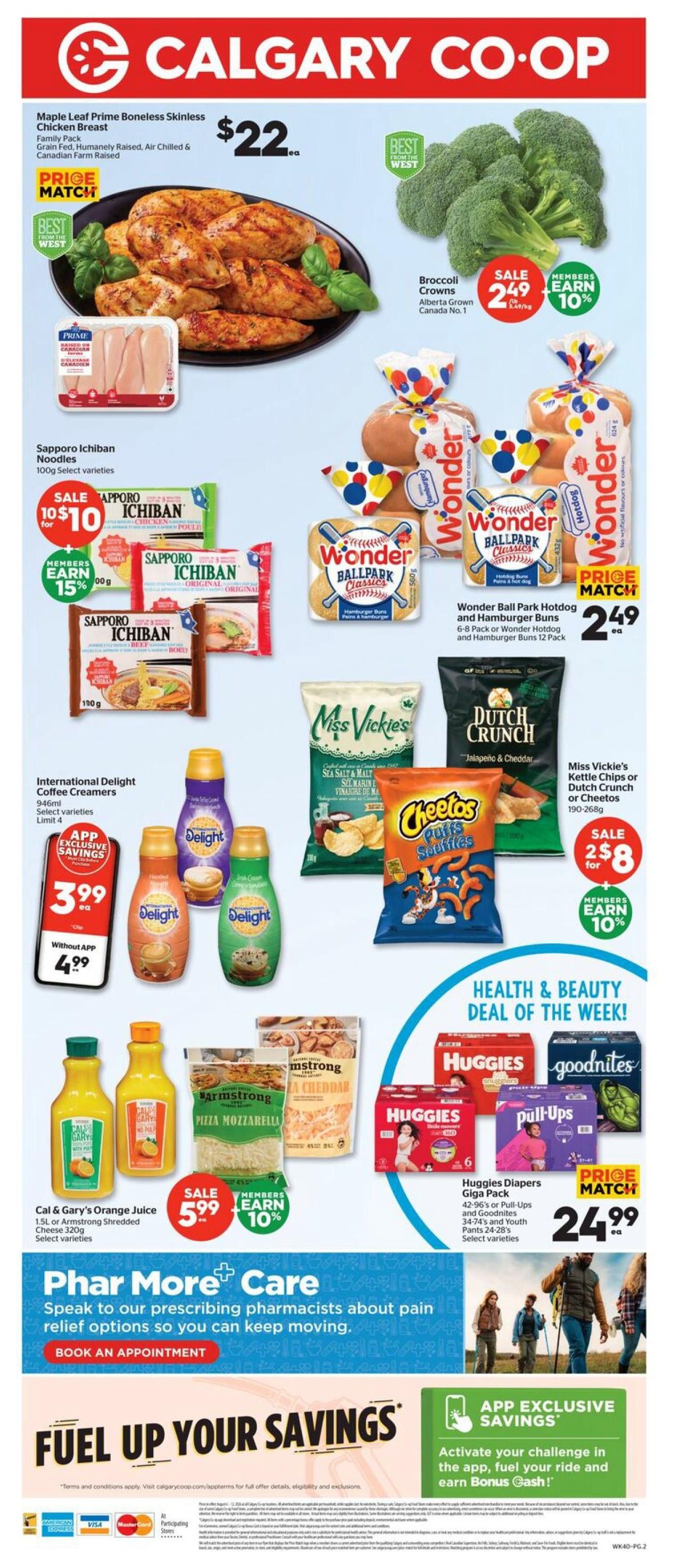 Calgary Co-op Flyer August 6 to 12