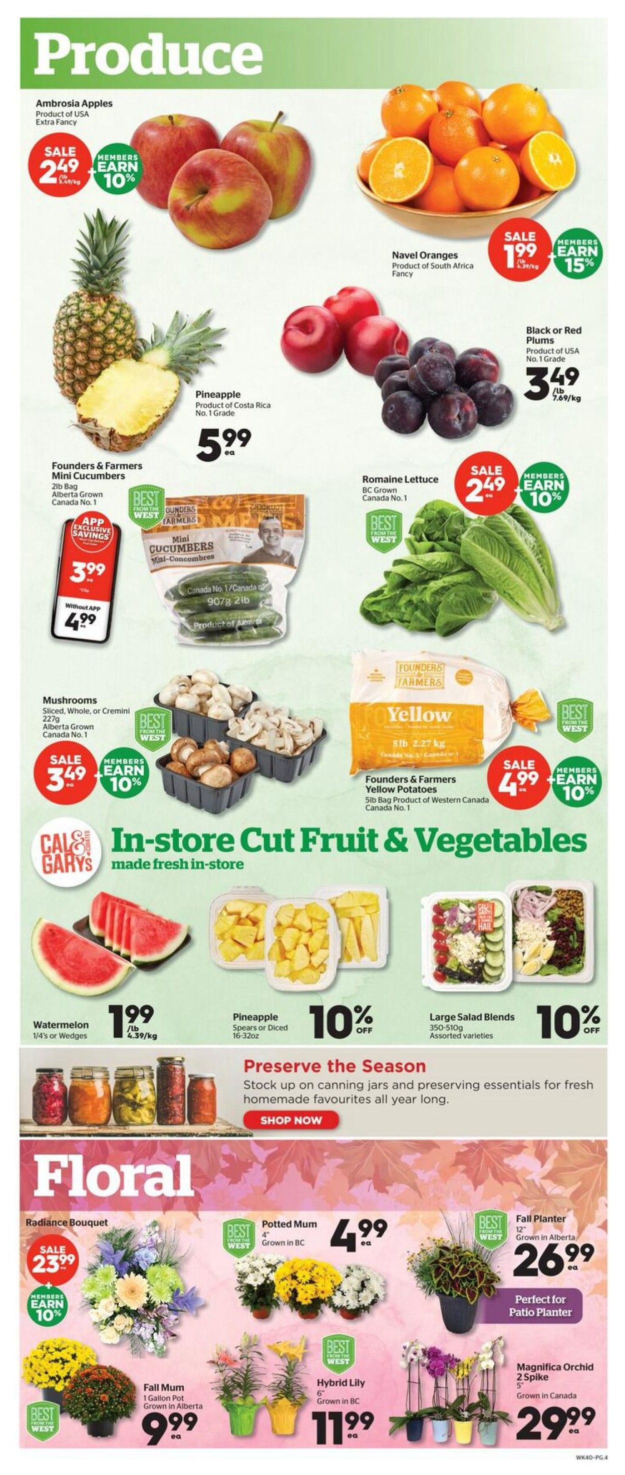 Calgary Co-op Flyer August 6 to 12