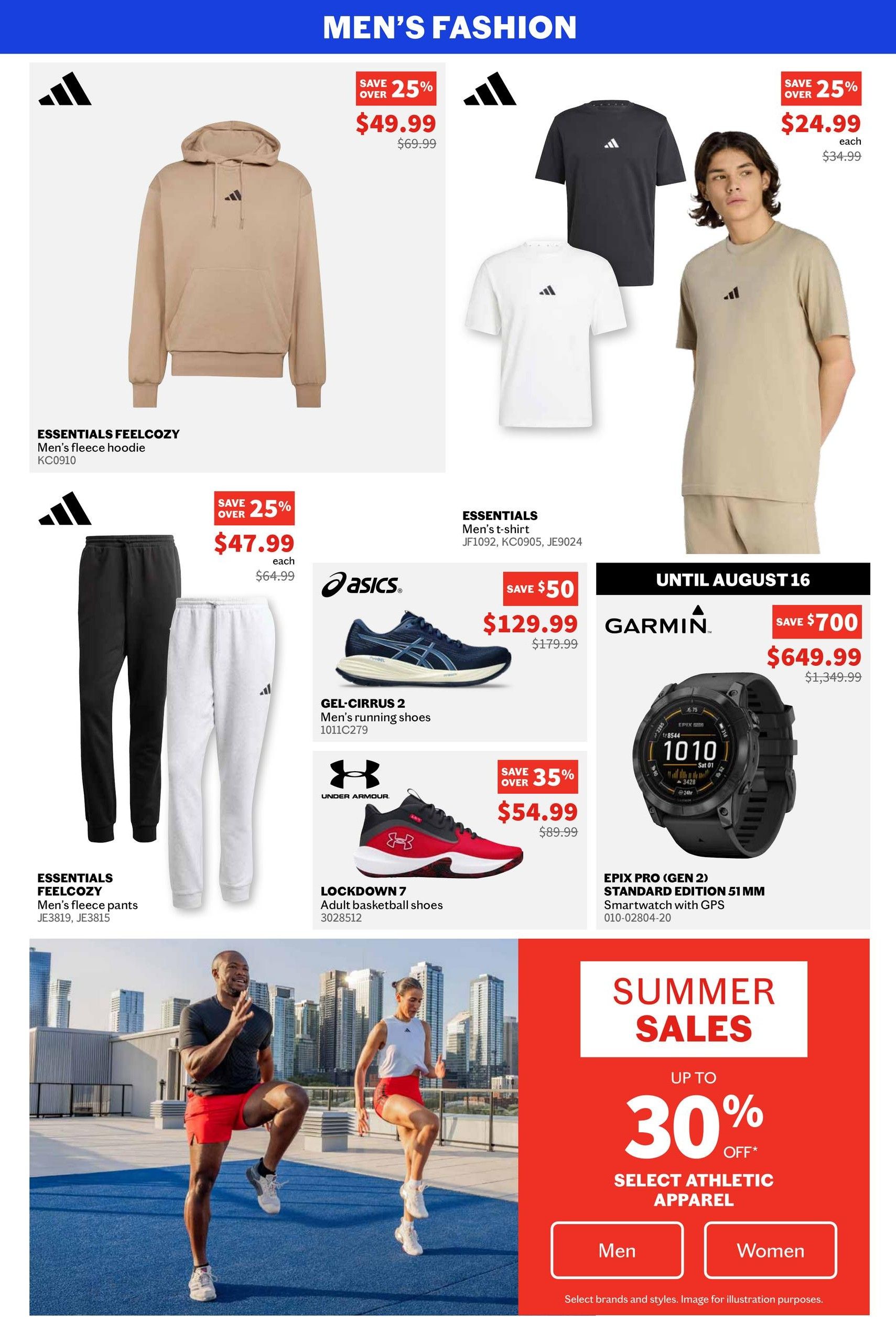 Sports Experts Flyer August 5 to 25