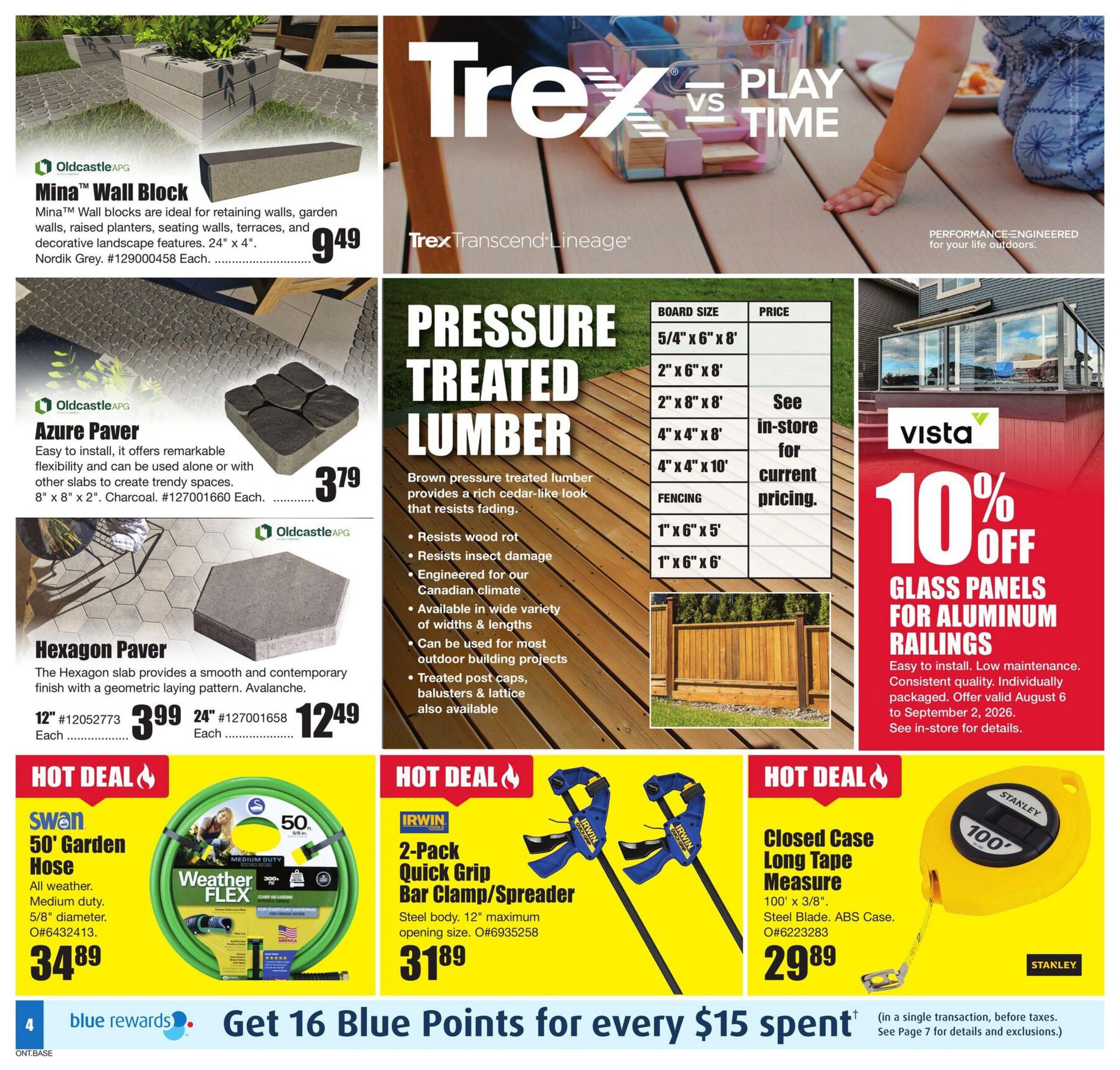 Timber Mart Flyer August 6 to 19