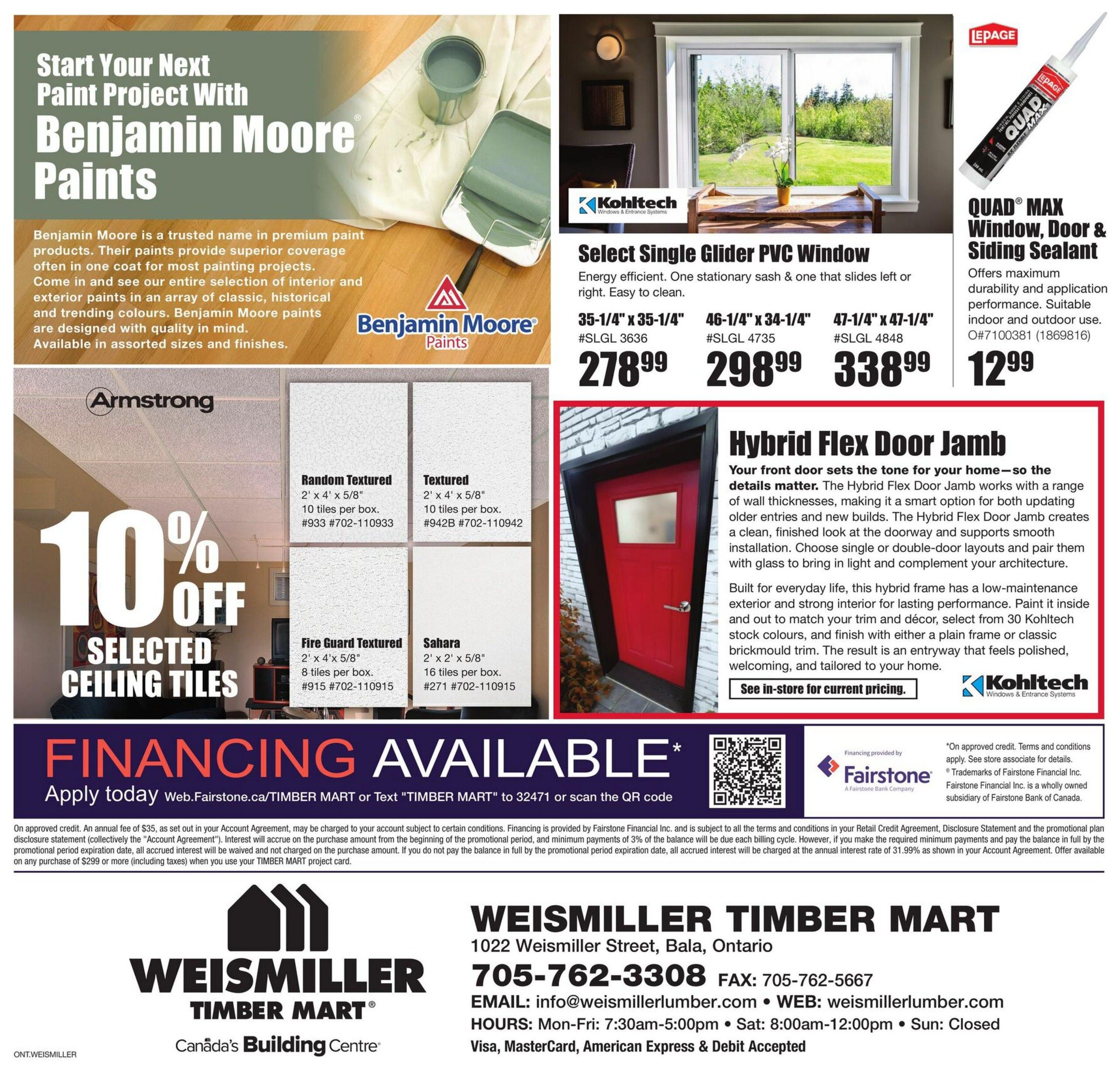 Timber Mart Flyer August 6 to 19