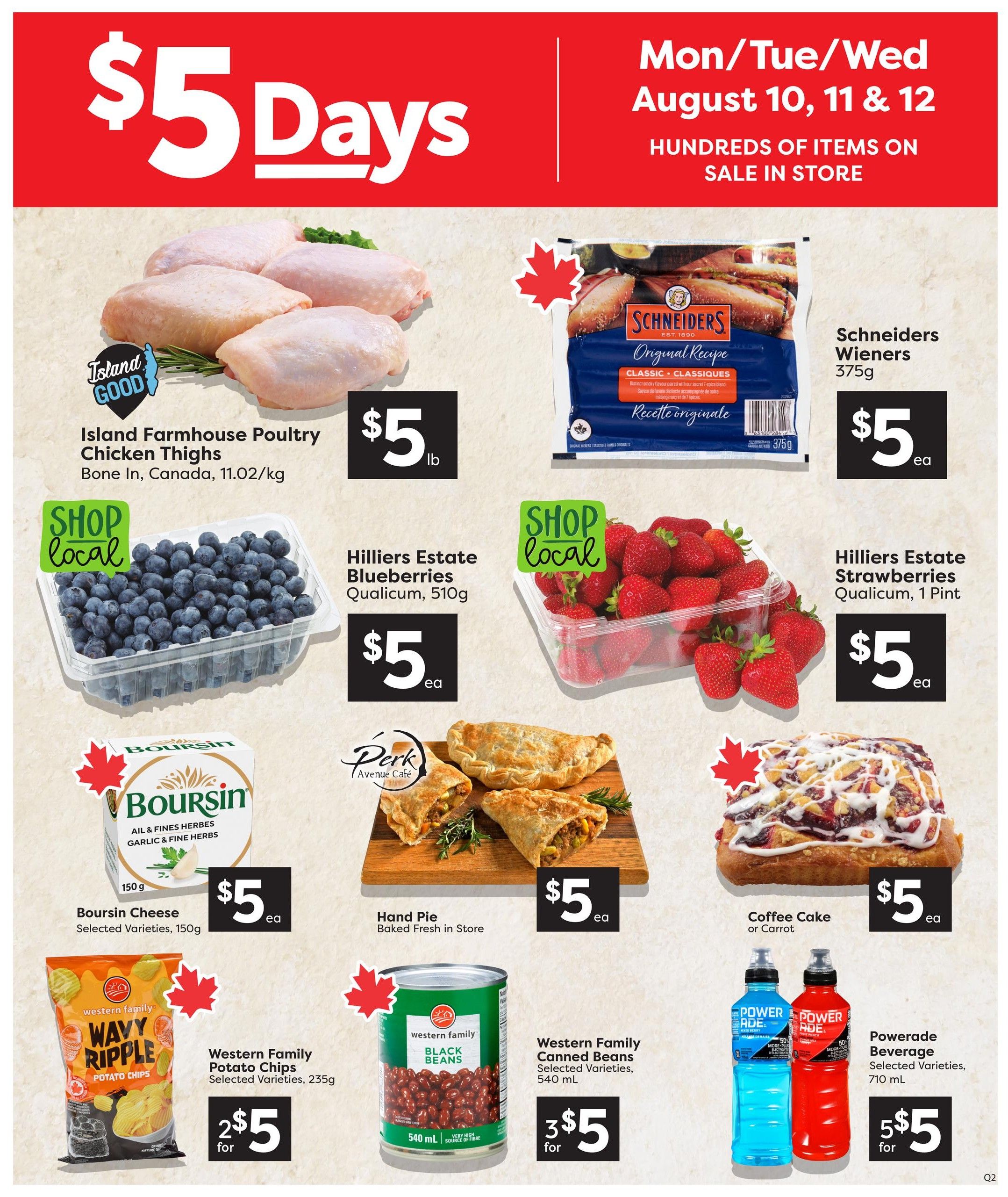 Quality Foods Flyer August 6 to 12