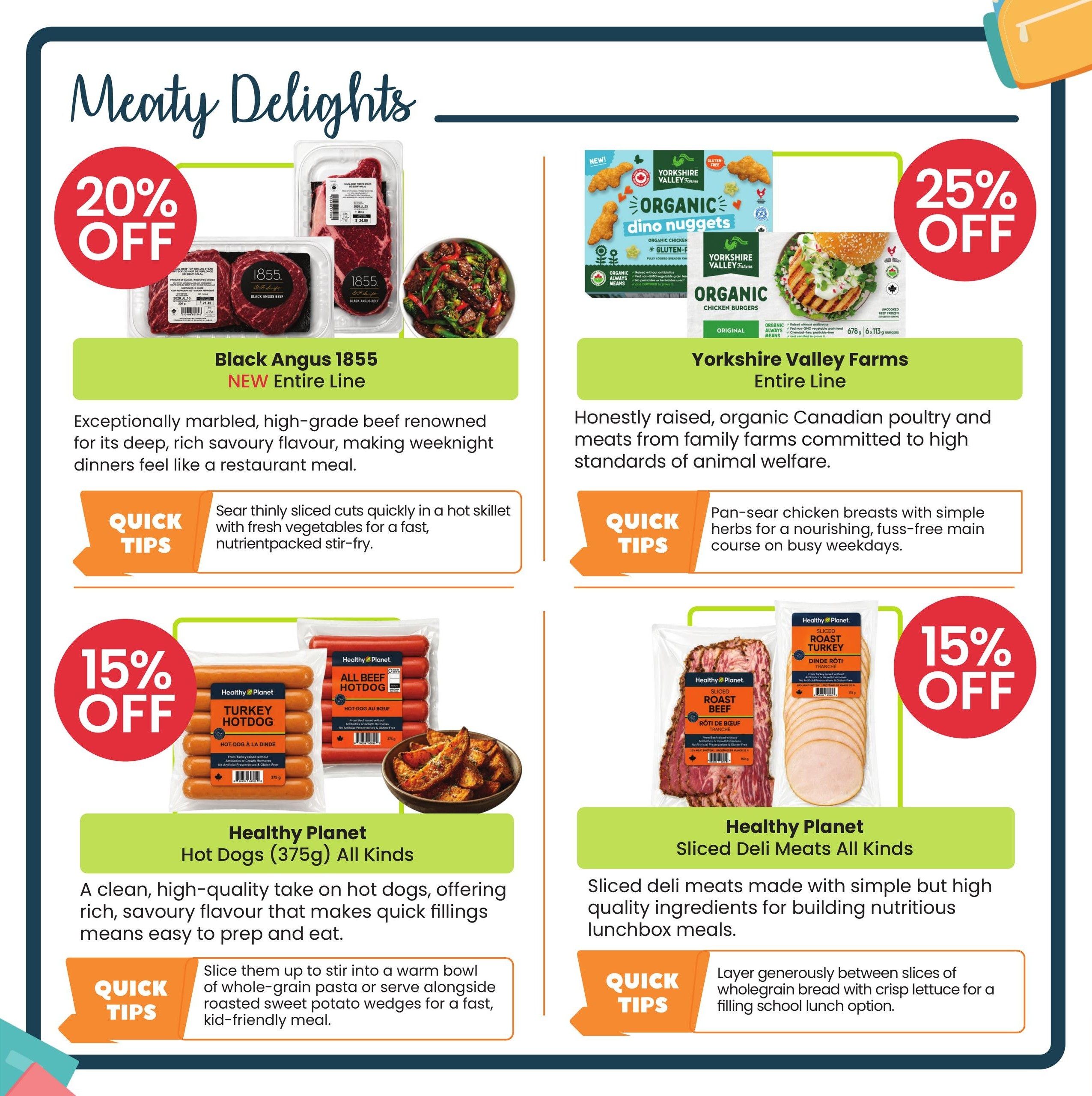 Healthy Planet Flyer August 6 to 19