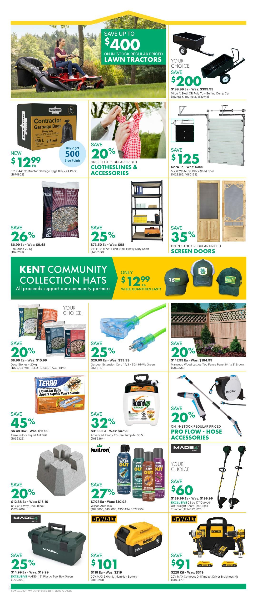 Kent Building Supplies Flyer August 6 to 12