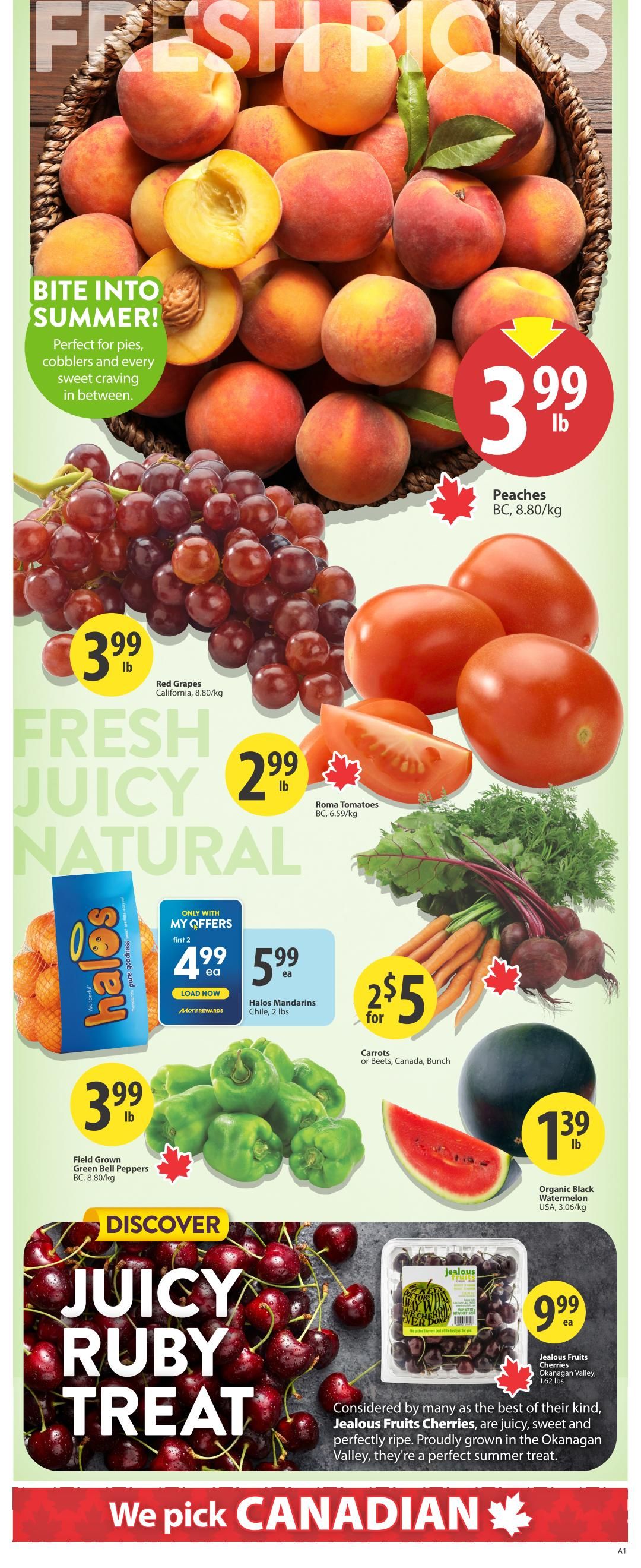 Save On Foods (BC) Flyer August 6 to 12