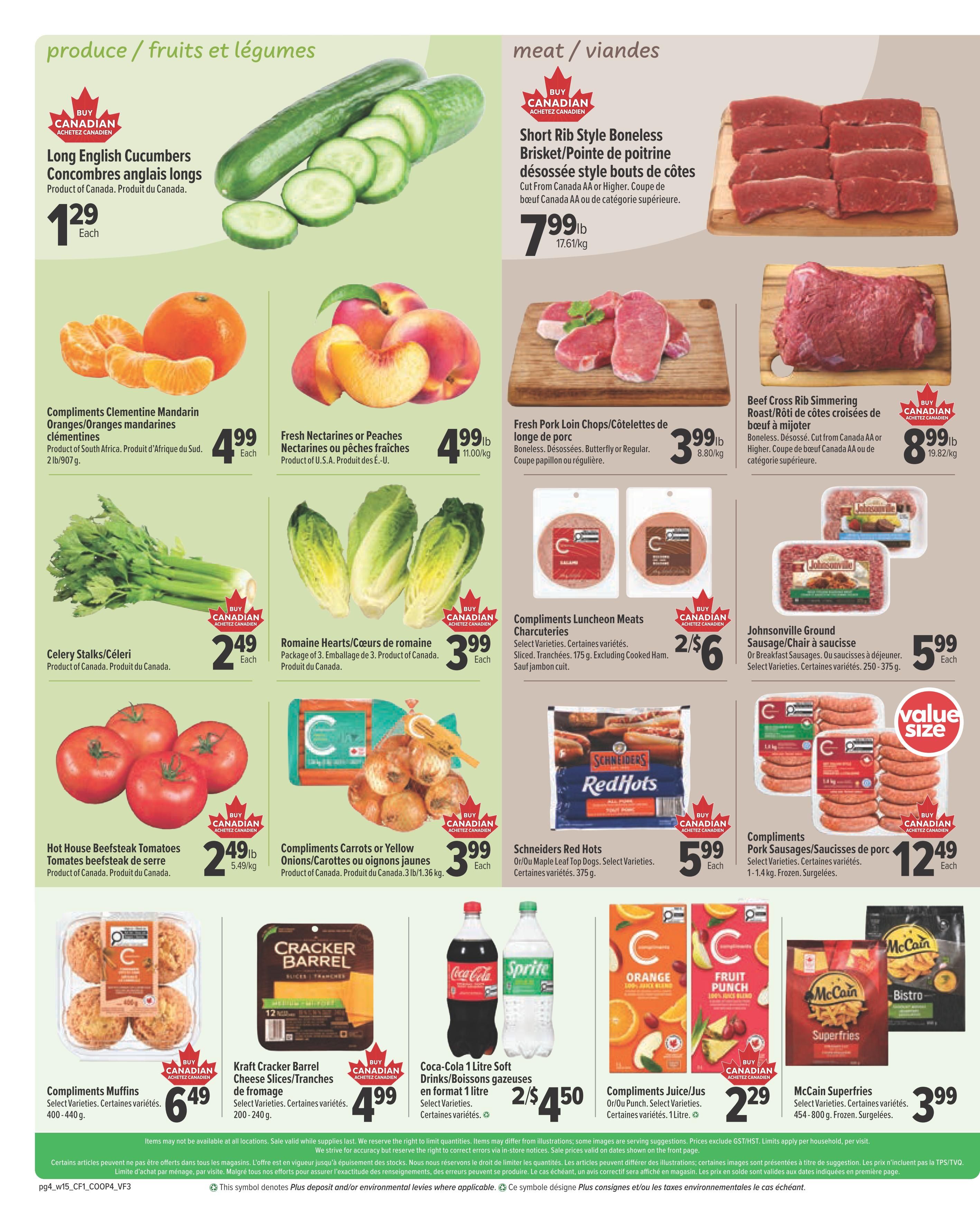 Clover Farm (Atlantic) Flyer August 6 to 12