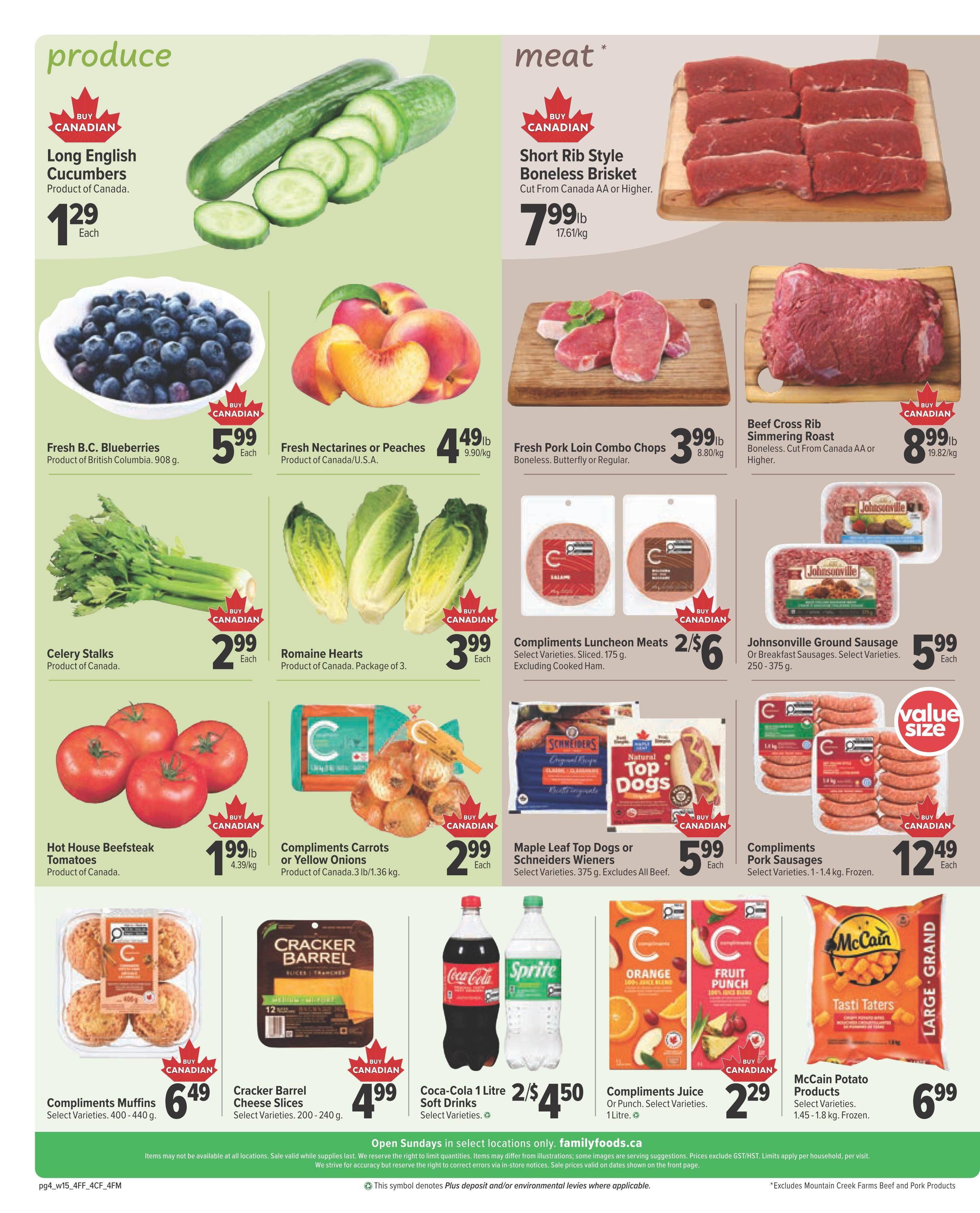 Clover Farm (AB) Flyer August 6 to 12