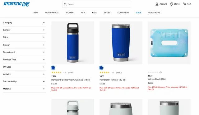 YETI: 15% off select regular-priced YETI products