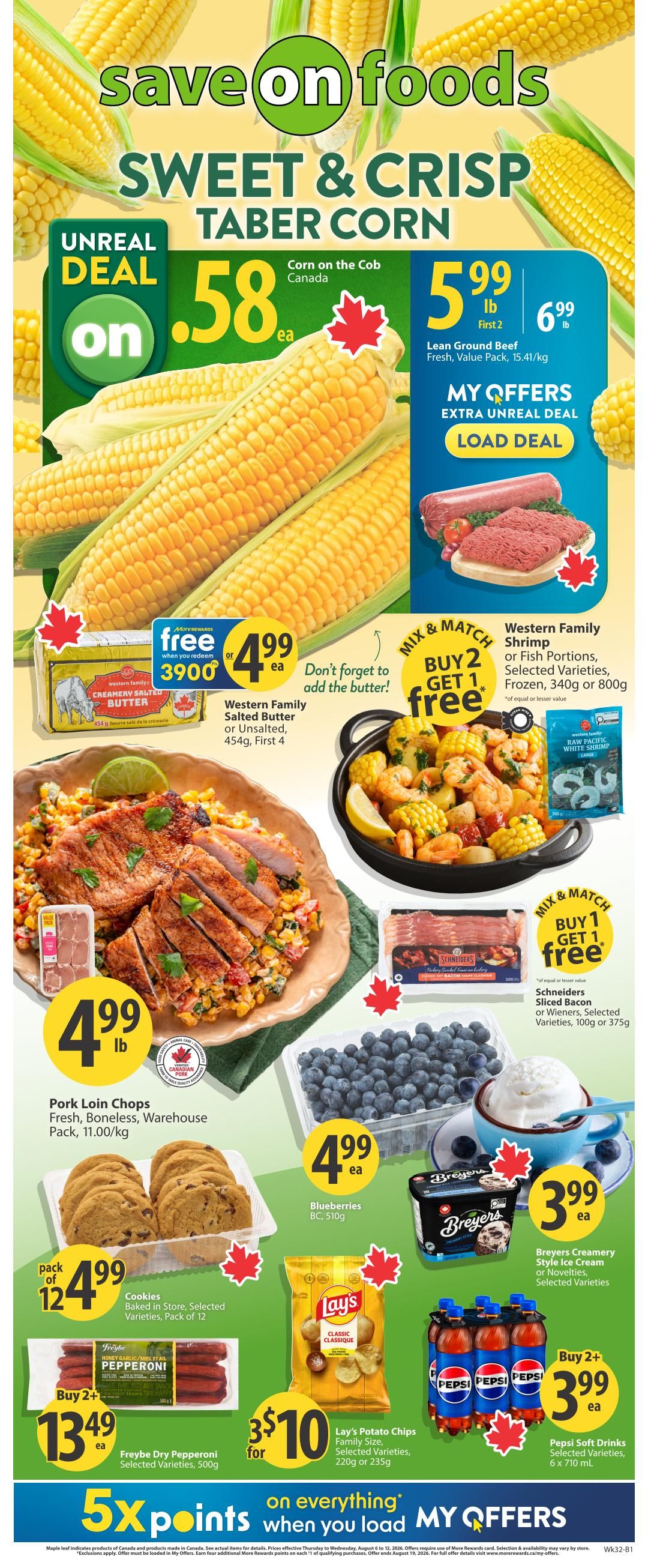 Save On Foods (AB) Flyer August 6 to 12