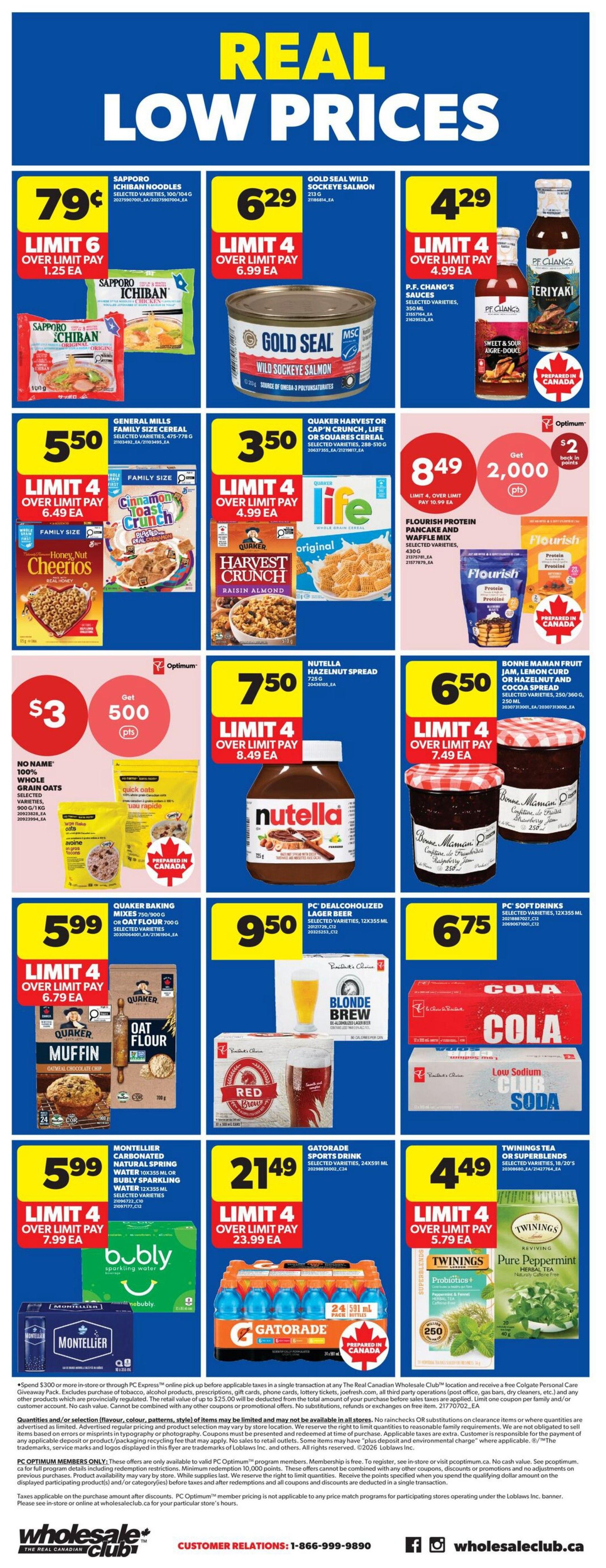 Real Canadian Wholesale Club Flyer August 6 to 12