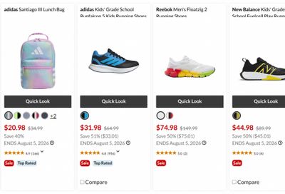 Sport Chek Canada Back to School Flash Sale: Save up to 50% Off Select Brands Online Only