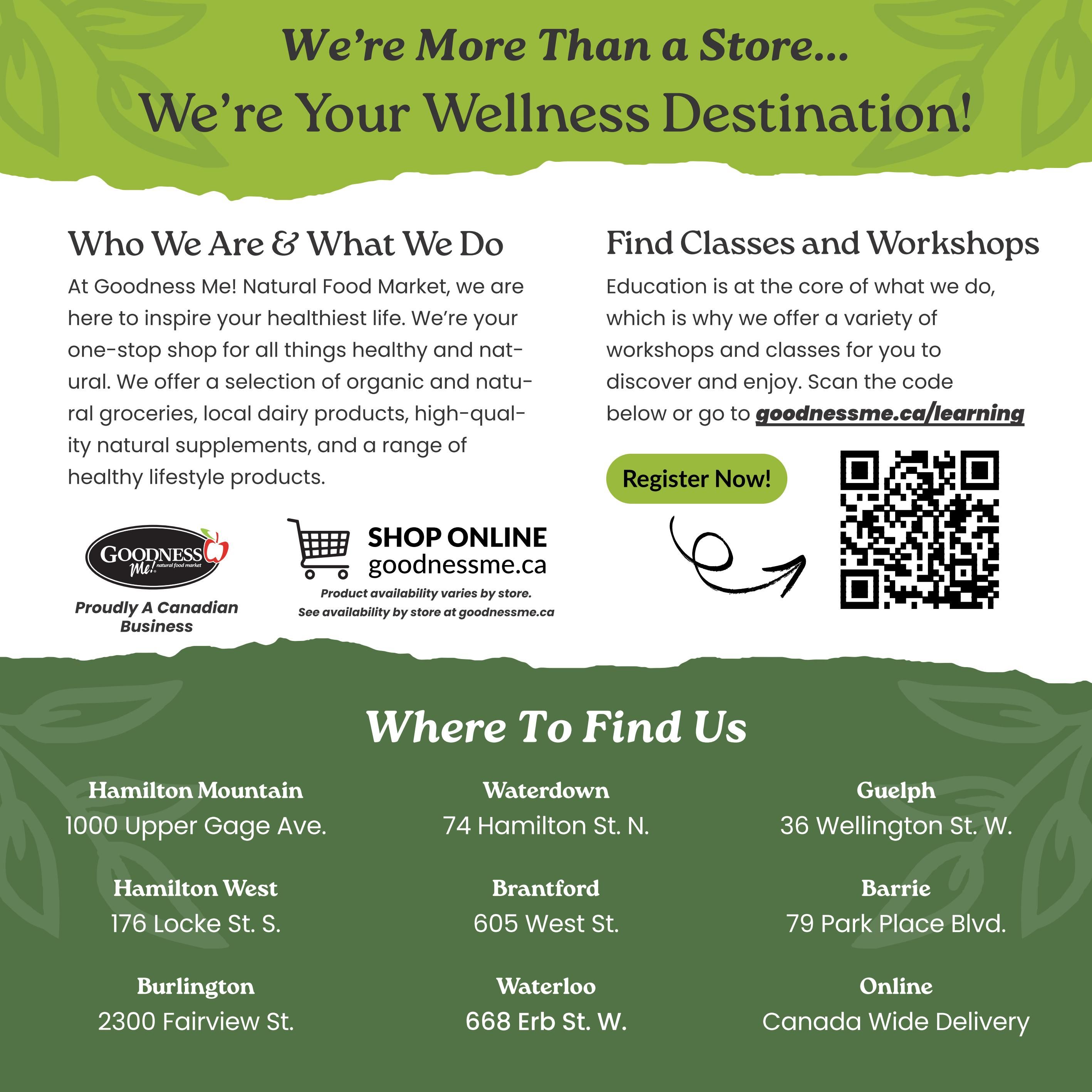Goodness Me Flyer August 5 to 11
