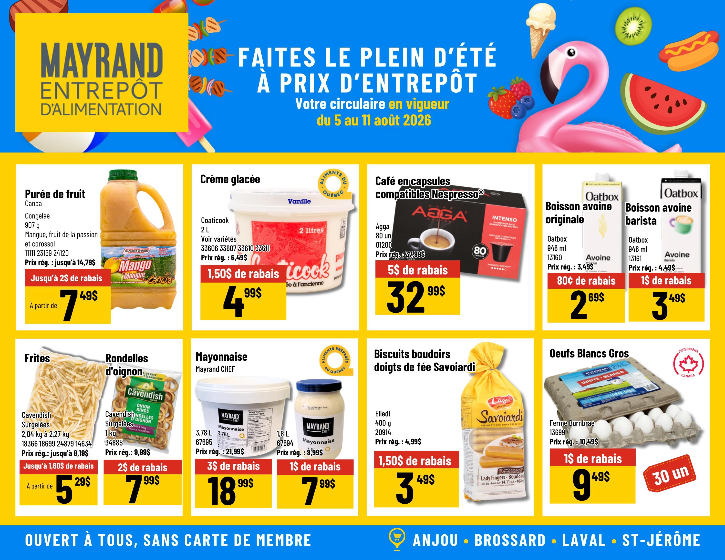 Mayrand Flyer August 5 to 11