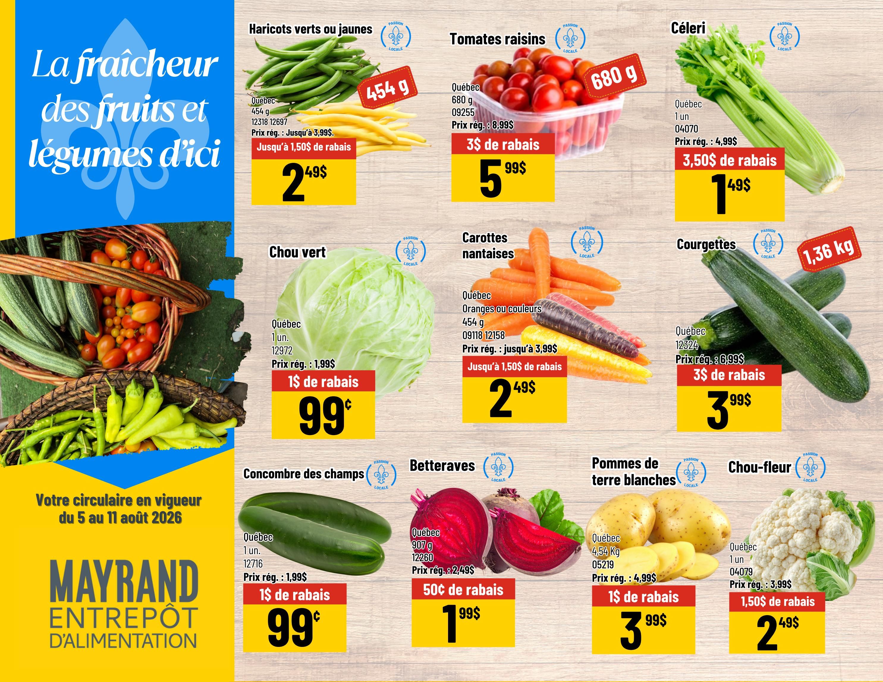 Mayrand Flyer August 5 to 11