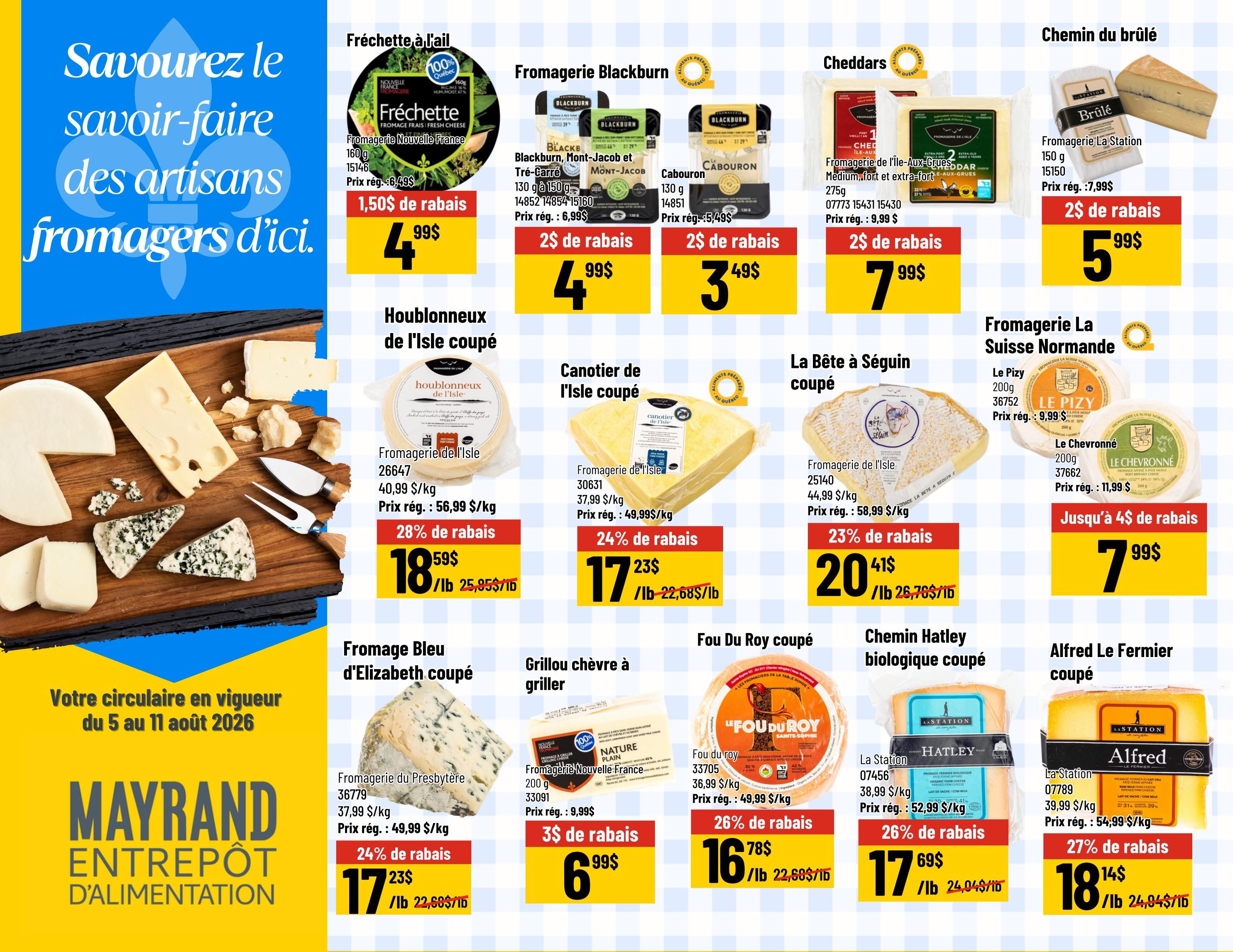 Mayrand Flyer August 5 to 11