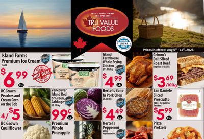 Tru Value Foods Flyer August 5 to 11