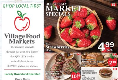 Village Food Markets Flyer August 5 to 11