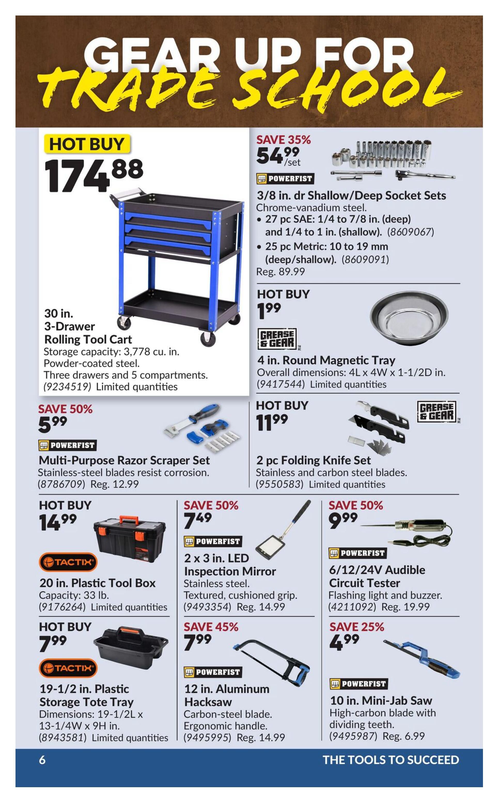 Princess Auto Flyer August 11 to 23