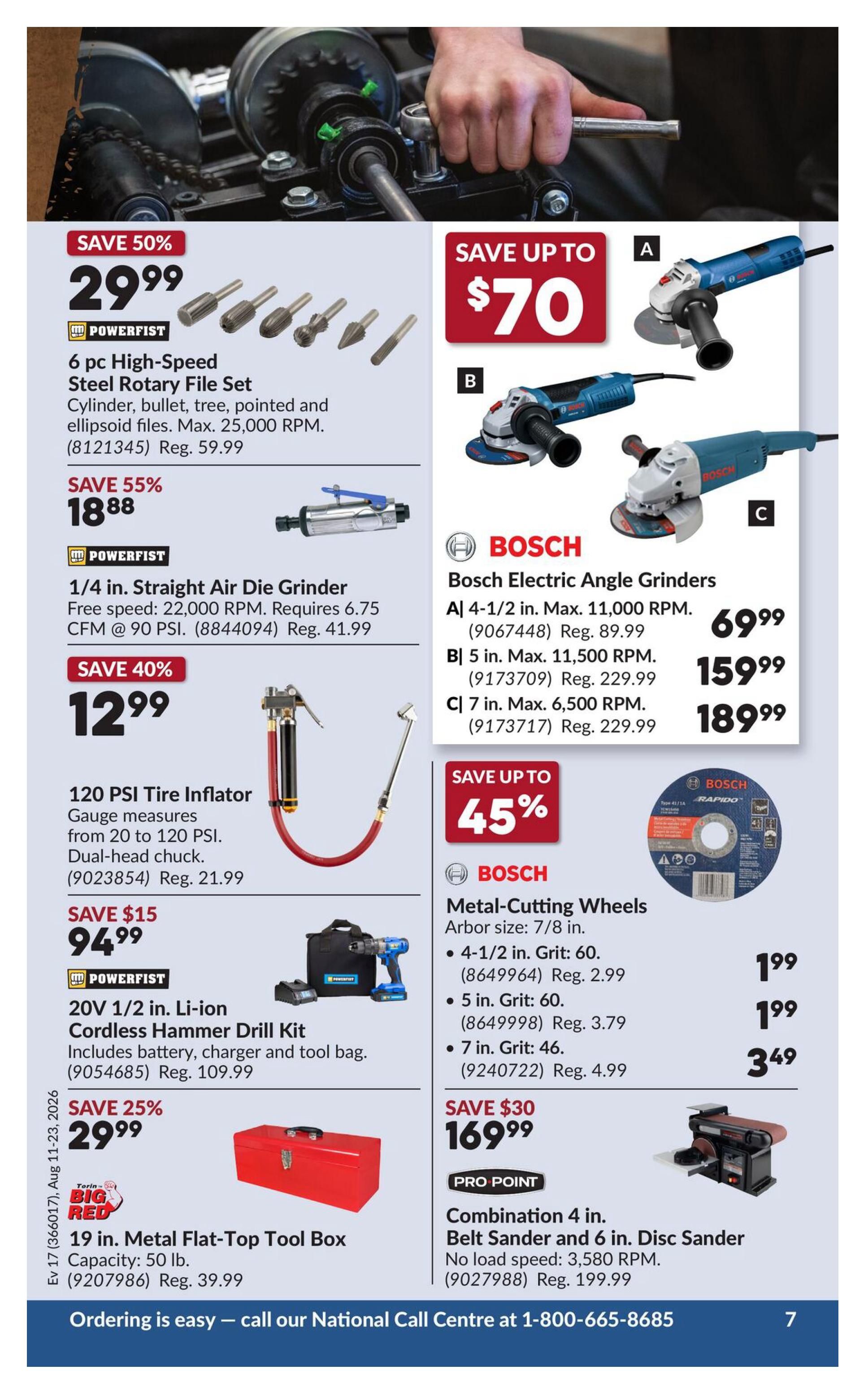 Princess Auto Flyer August 11 to 23