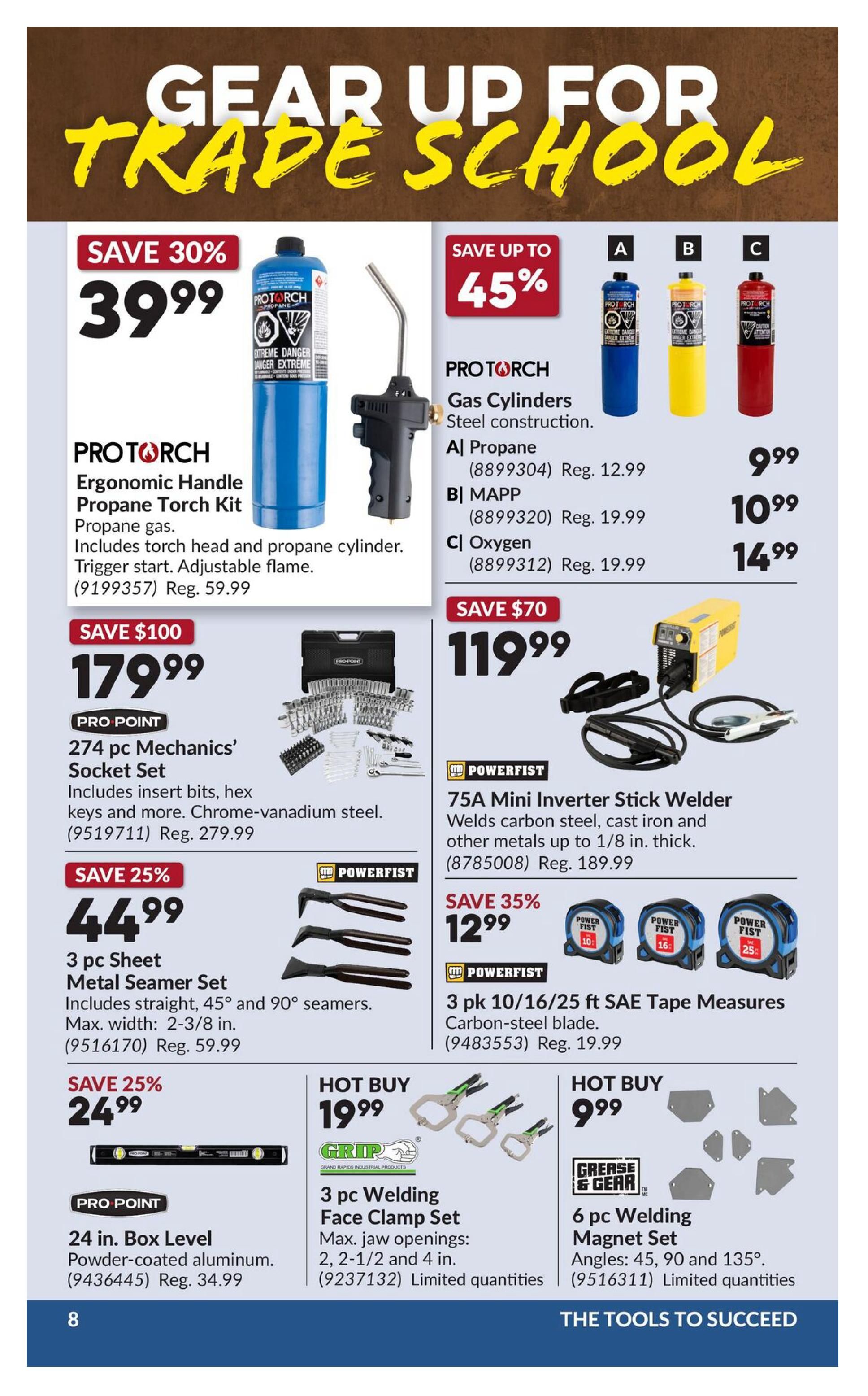 Princess Auto Flyer August 11 to 23