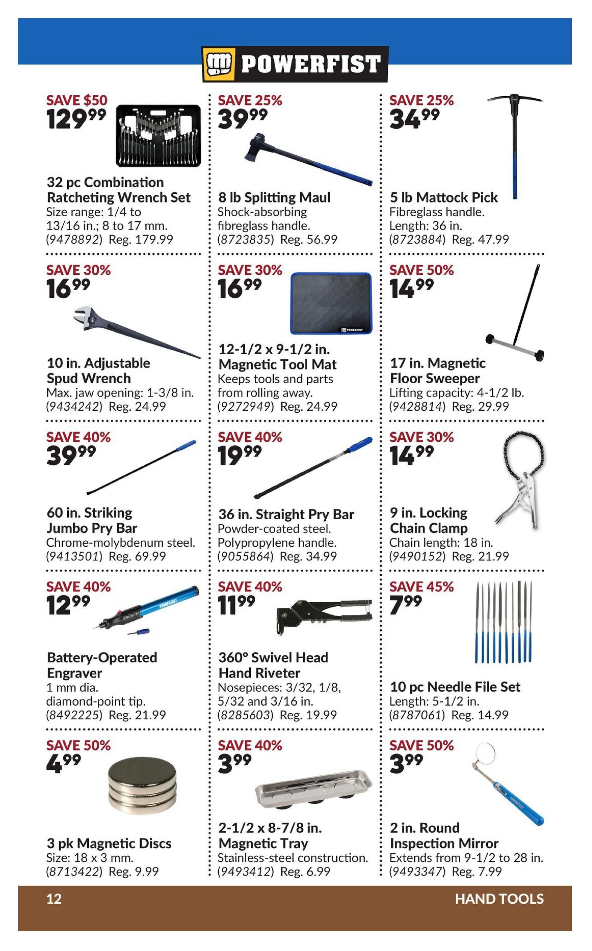 Princess Auto Flyer August 11 to 23