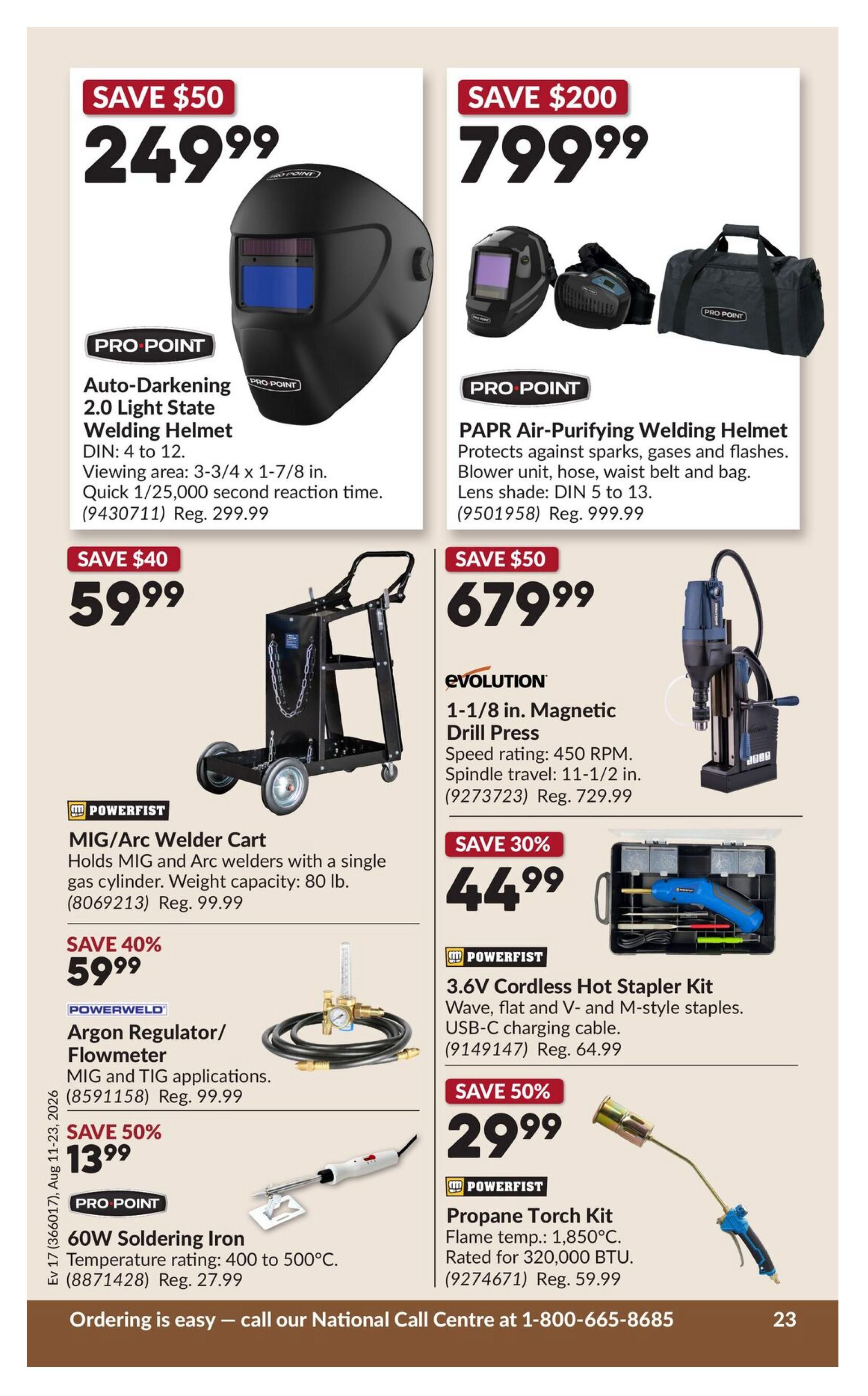 Princess Auto Flyer August 11 to 23