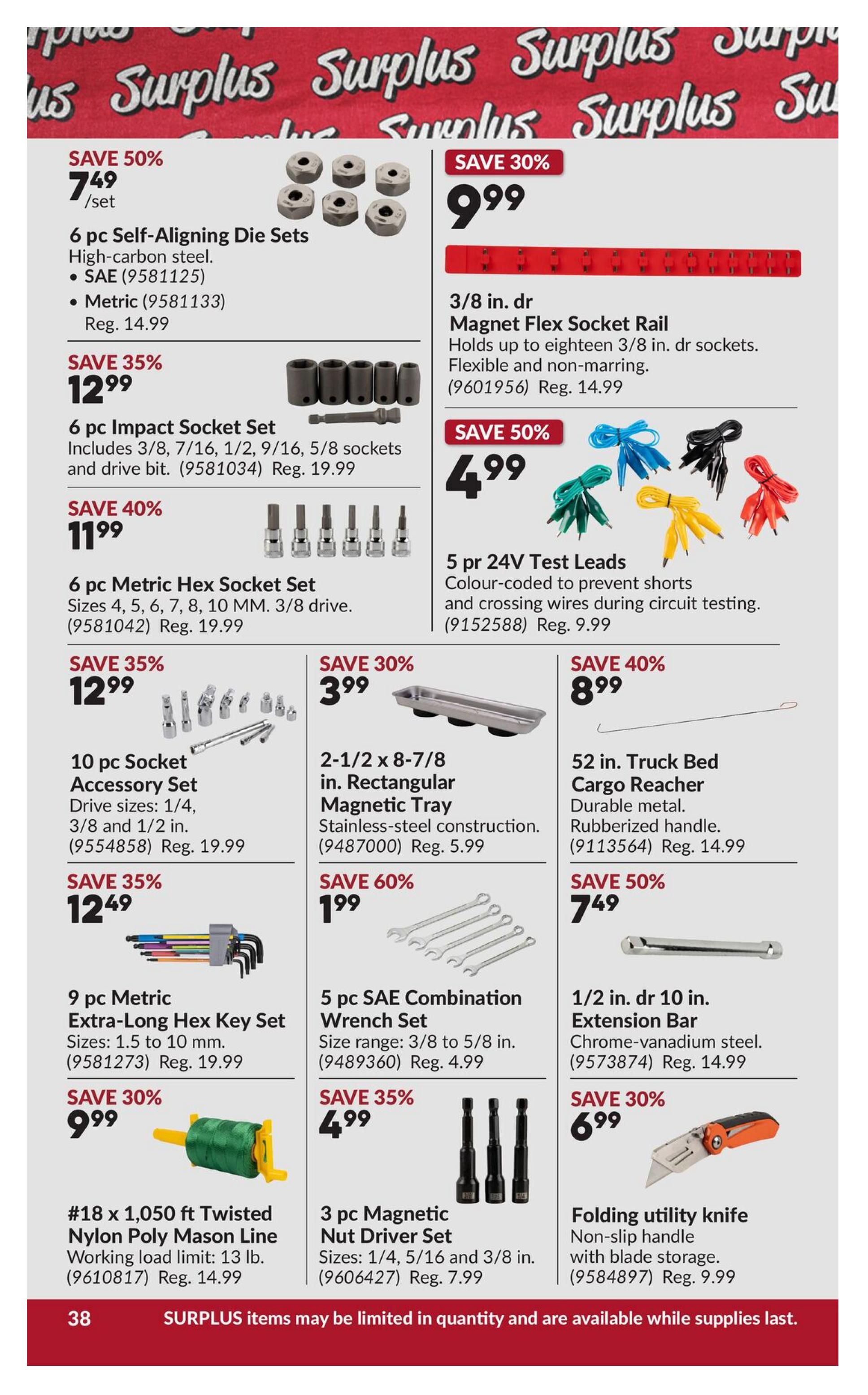 Princess Auto Flyer August 11 to 23
