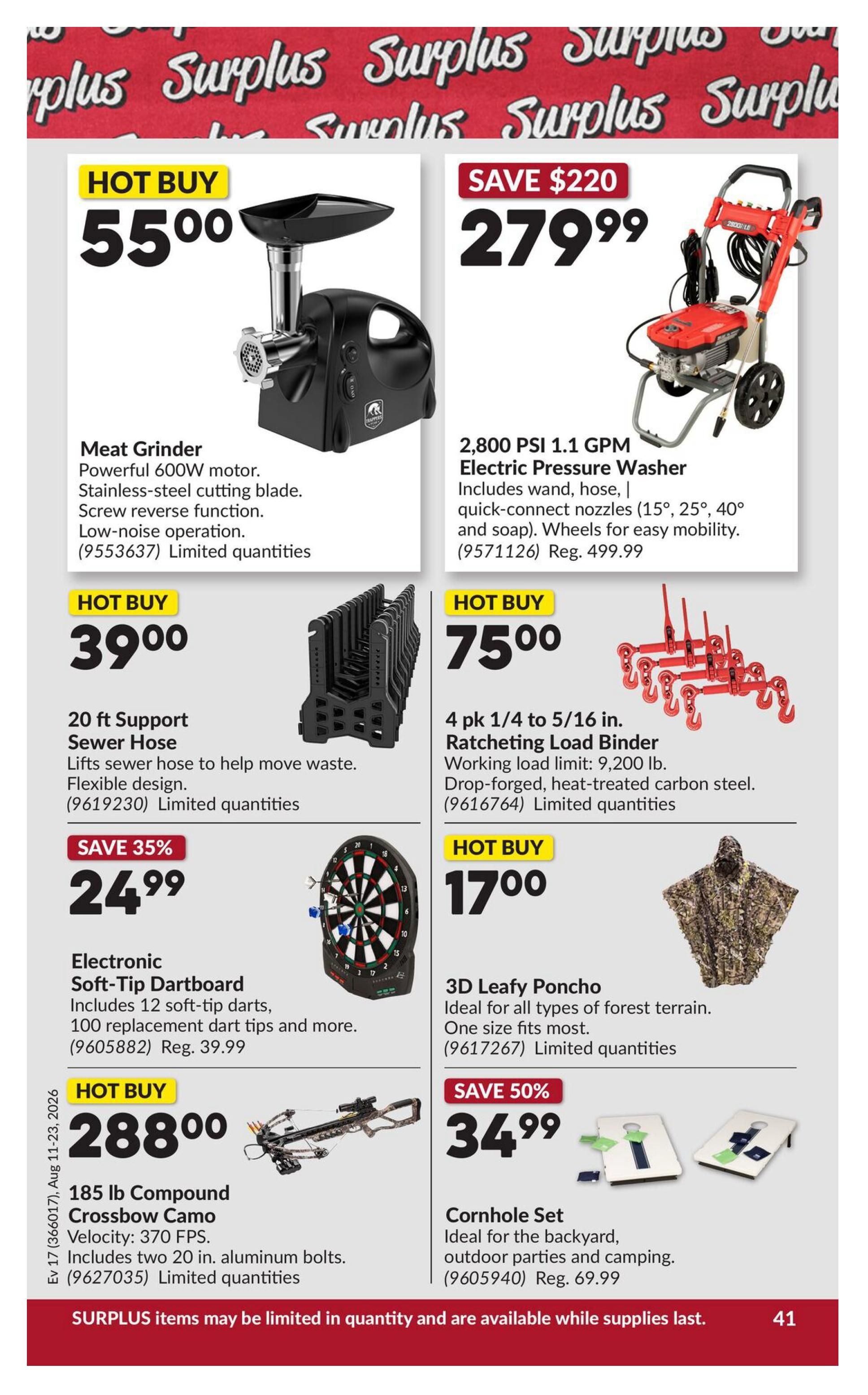 Princess Auto Flyer August 11 to 23